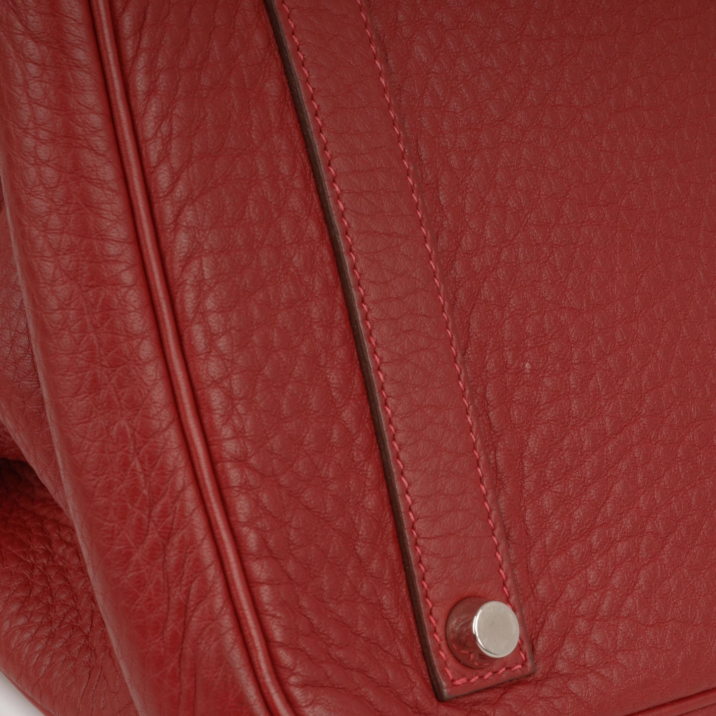Herms - Birkin 35 - Rouge H Clemence PHW - 2005 - Pre-Loved