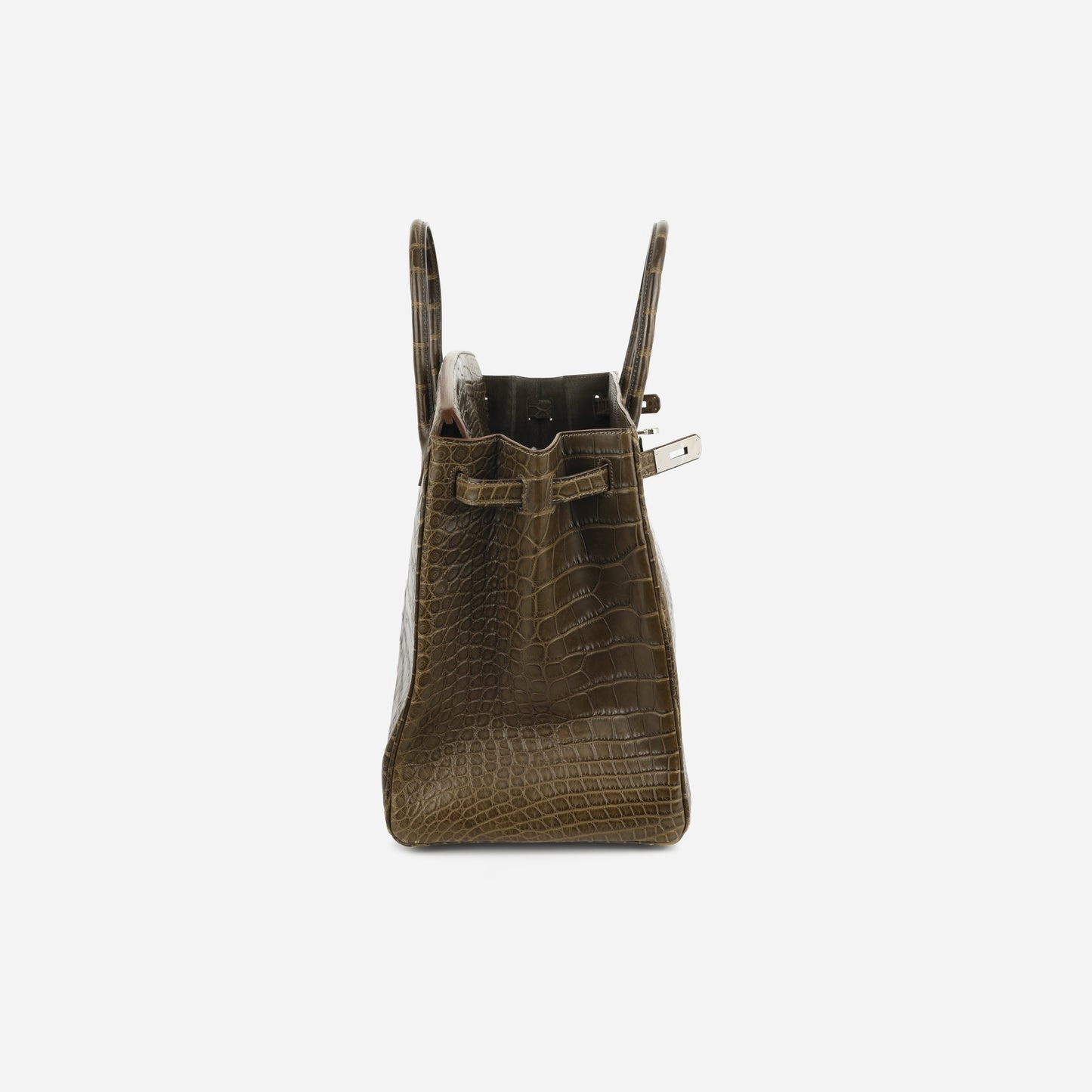 Herms - Birkin 40 - Gris Elephant Alligator Mississipiensis PHW - 2013 - Pre-Loved