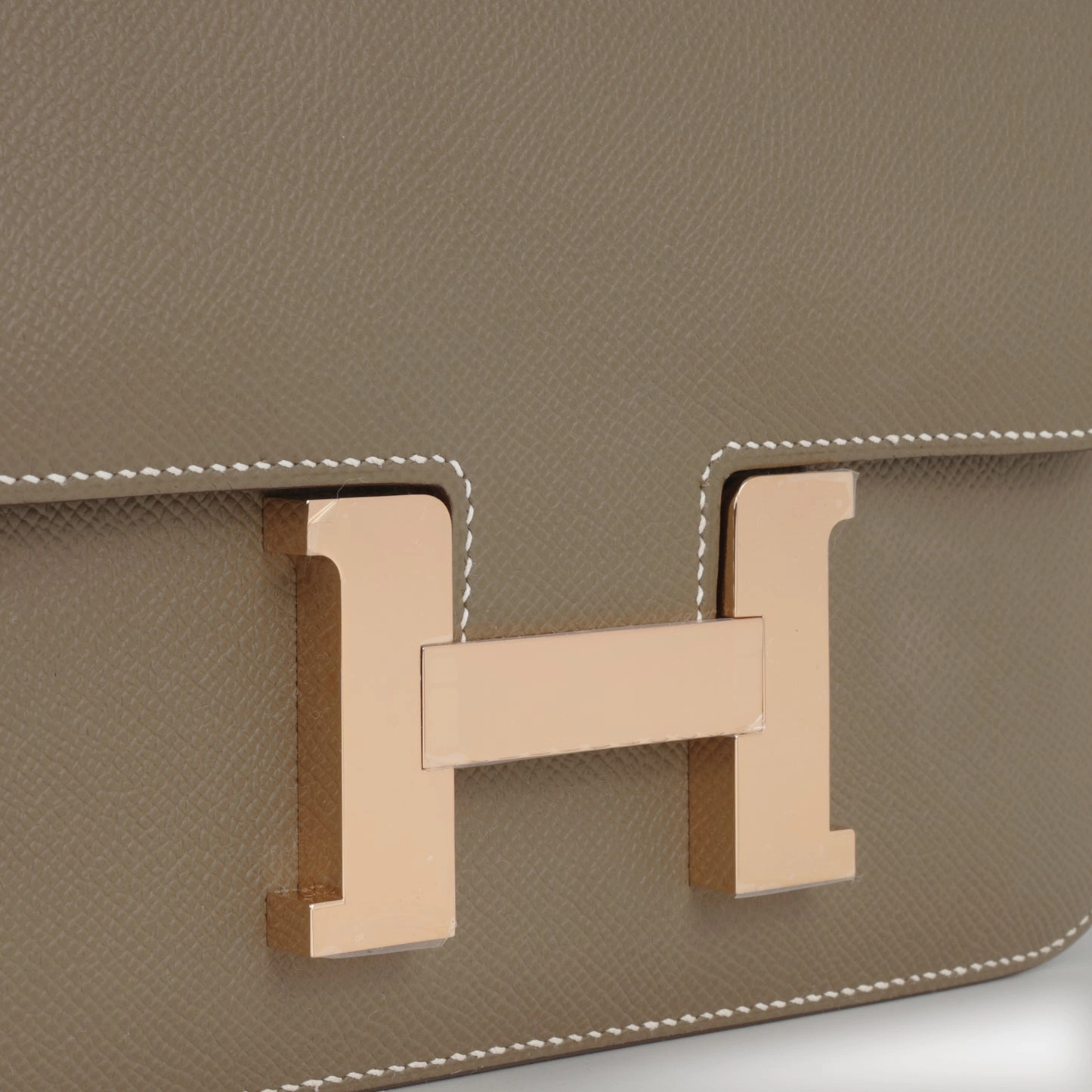 Herms - Constance 1 - 24 - Etoupe Epsom RGHW - 2025 - Brand New