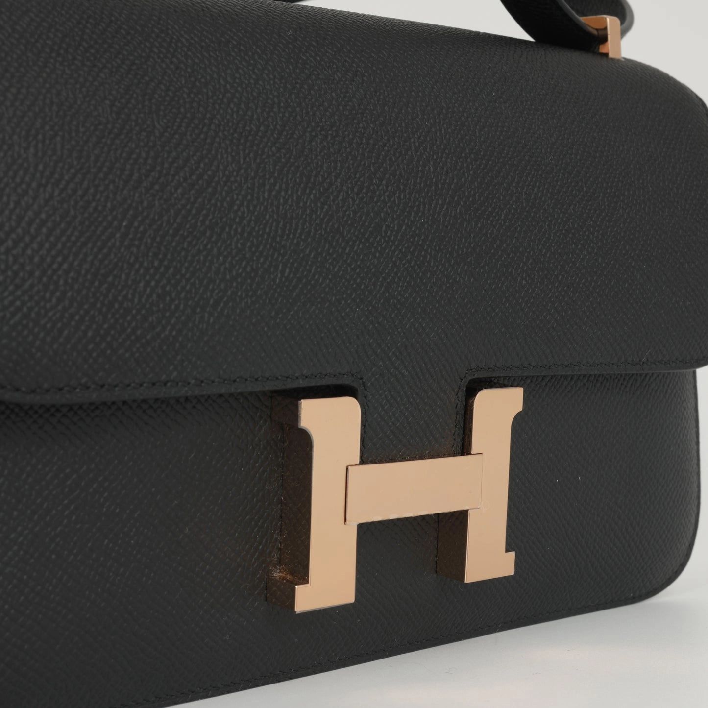 Herms - Constance Elan - Noir Epsom RGHW - Brand New - 2024