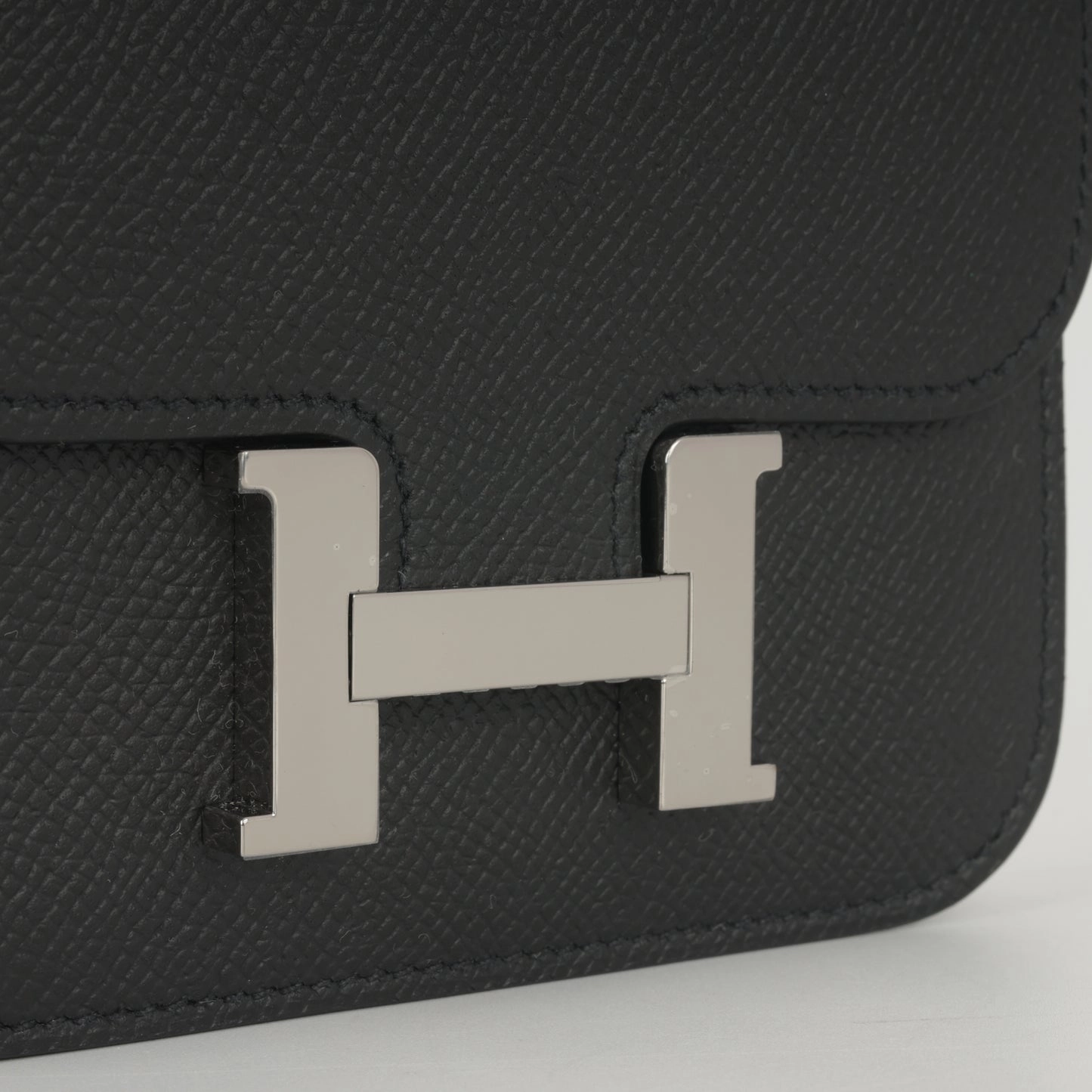 Herms - Constance Slim - Noir Epsom PHW - Brand New - 2024