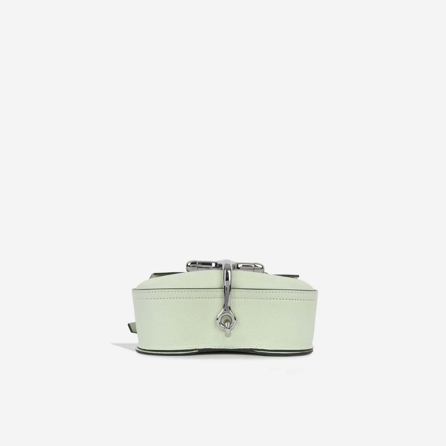 Herms - Della Cavalleria Mini - Vert Fizz Epsom - PHW - Immaculate