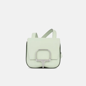 Herms - Della Cavalleria Mini - Vert Fizz Epsom - PHW - Immaculate
