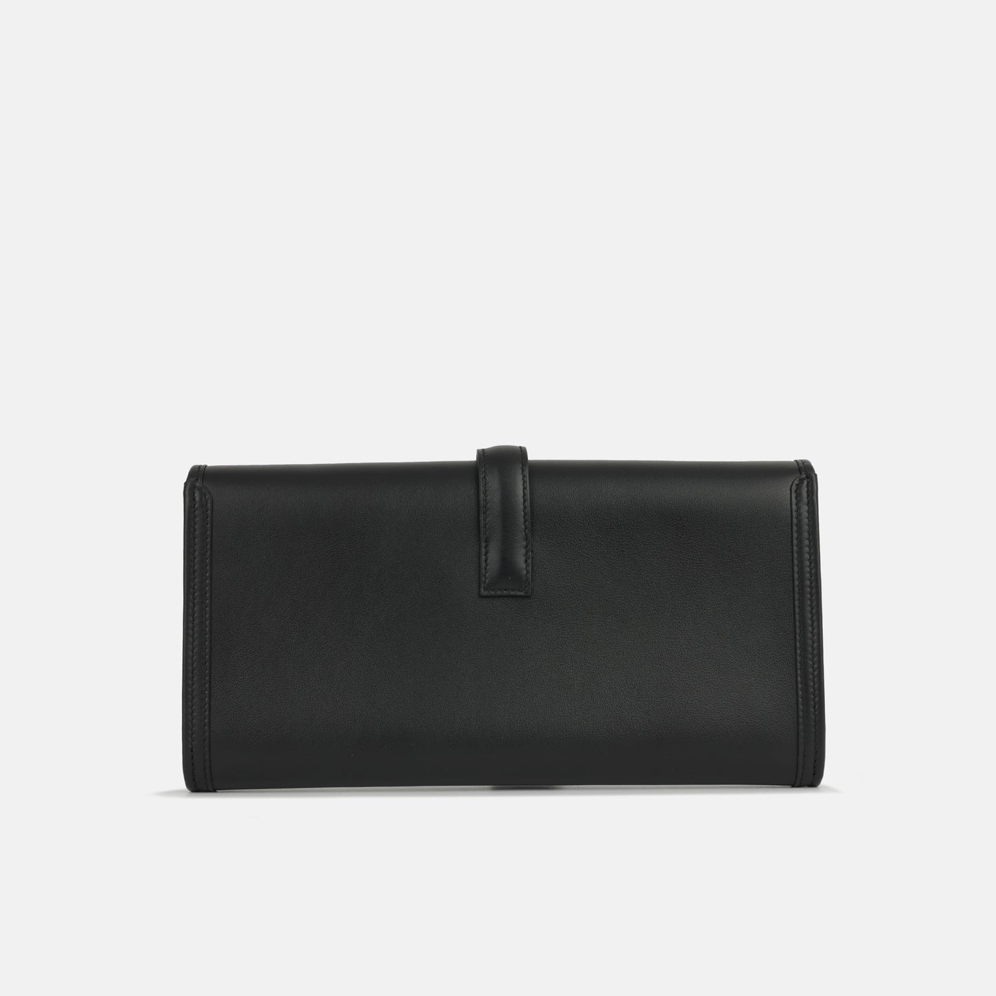 Herms - Jige Clutch 29 - Noir Swift - 2014 - Pre-Loved