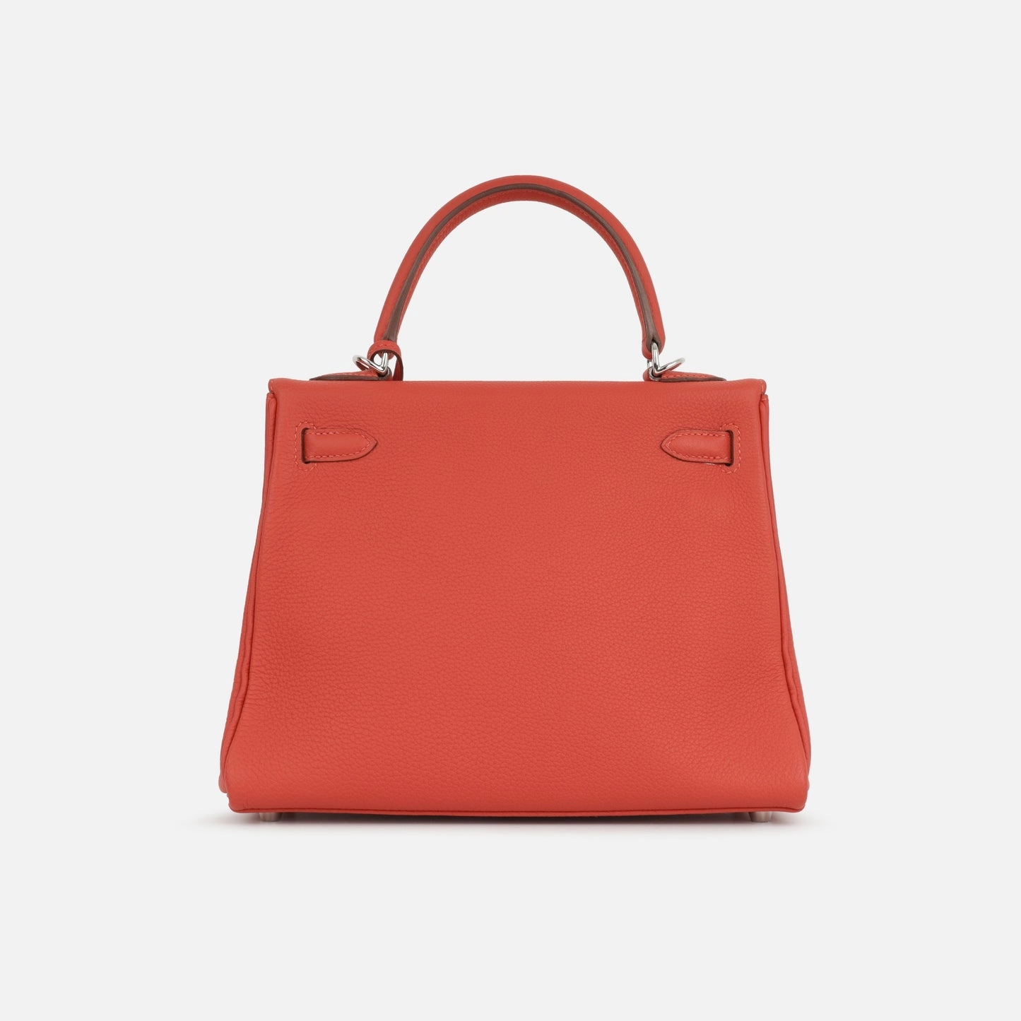 Herms - Kelly 25 - Geranium Togo PHW - 2018 - Pre-Loved