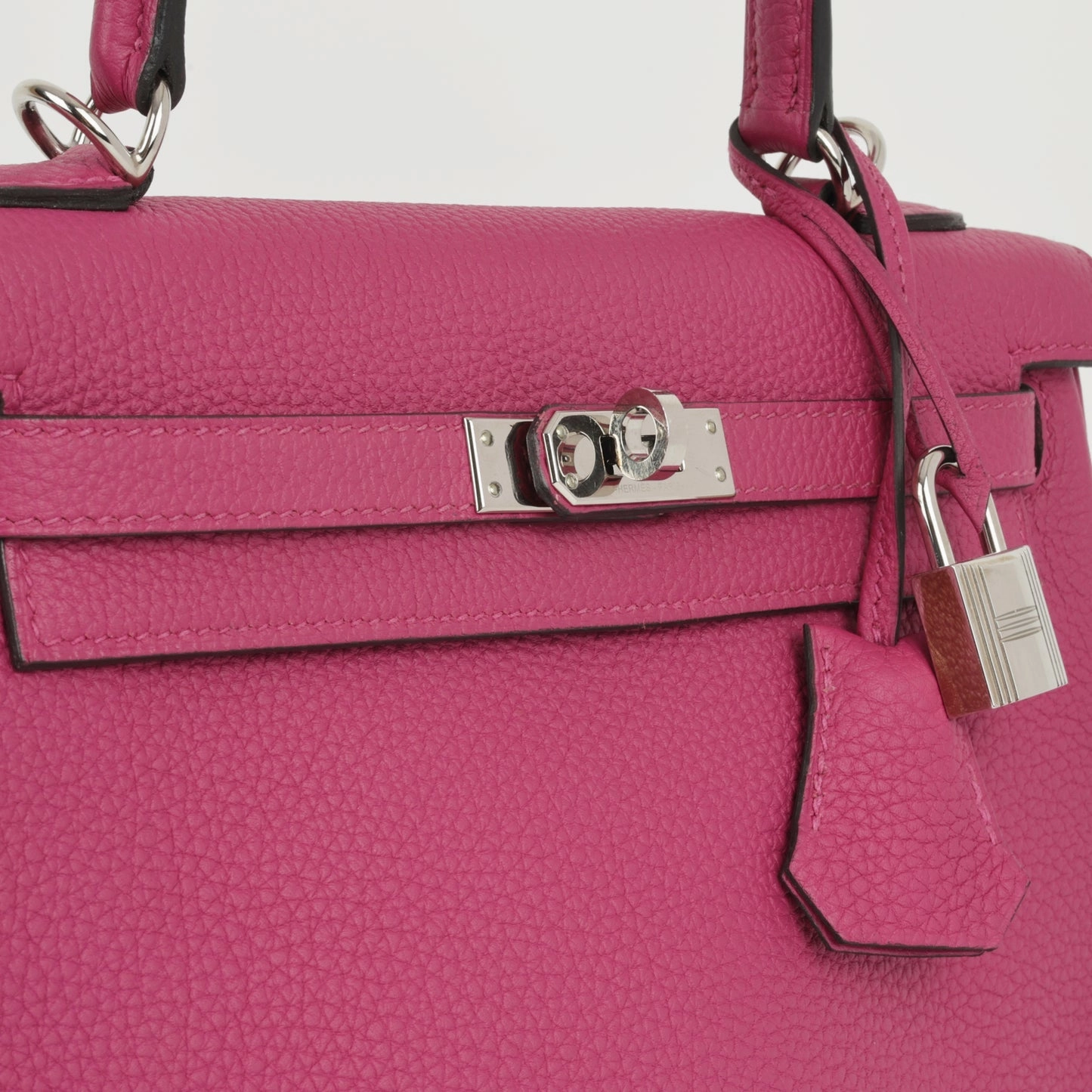 Herms - Kelly 25 - Rose Pourpre Togo PHW - 2019 - Pre-Loved