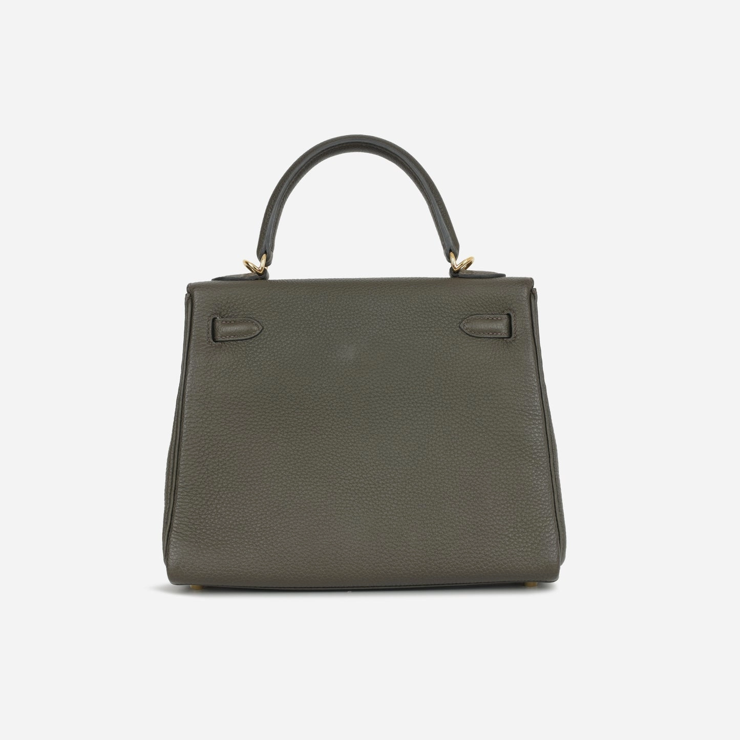 Herms - Kelly 25 - Vert De Gris Togo GHW - 2021 - Pre-Loved