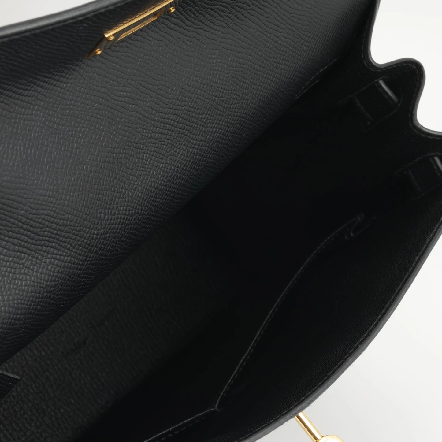 Herms - Kelly 28 - Noir Epsom GHW - Pre-Loved - 2024