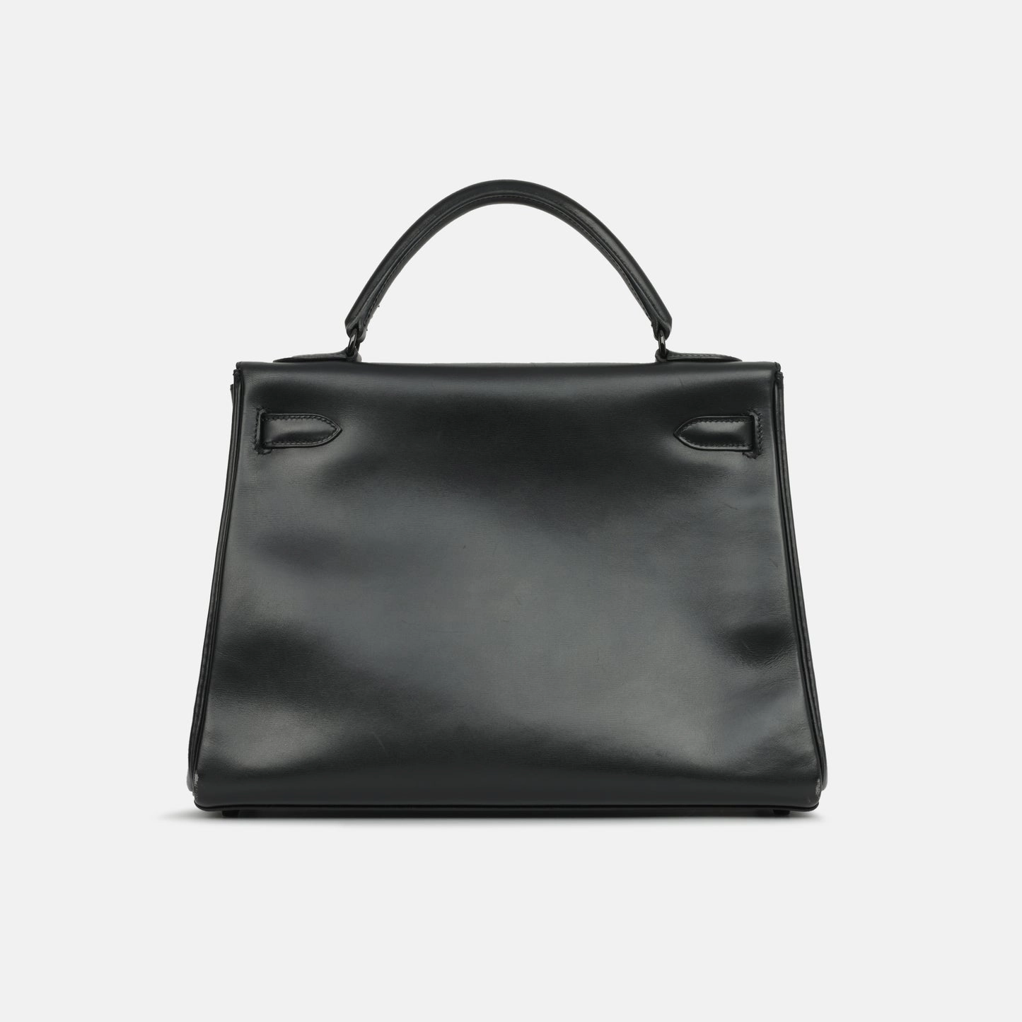 Herms - Kelly 32 - So Black Box Calf BHW - 2010 - Pre-Loved
