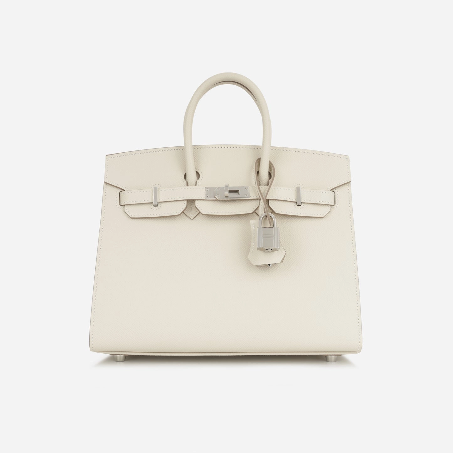 Herms Birkin 25 Craie Epsom Sellier PHW