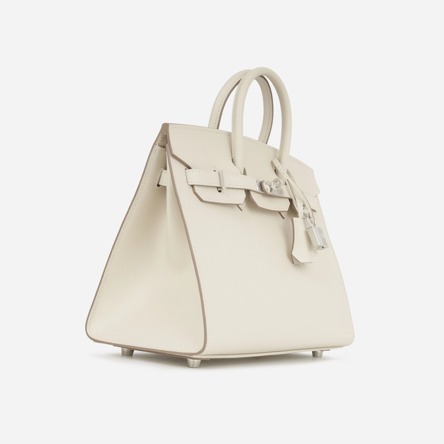 Herms Birkin 25 Craie Epsom Sellier PHW