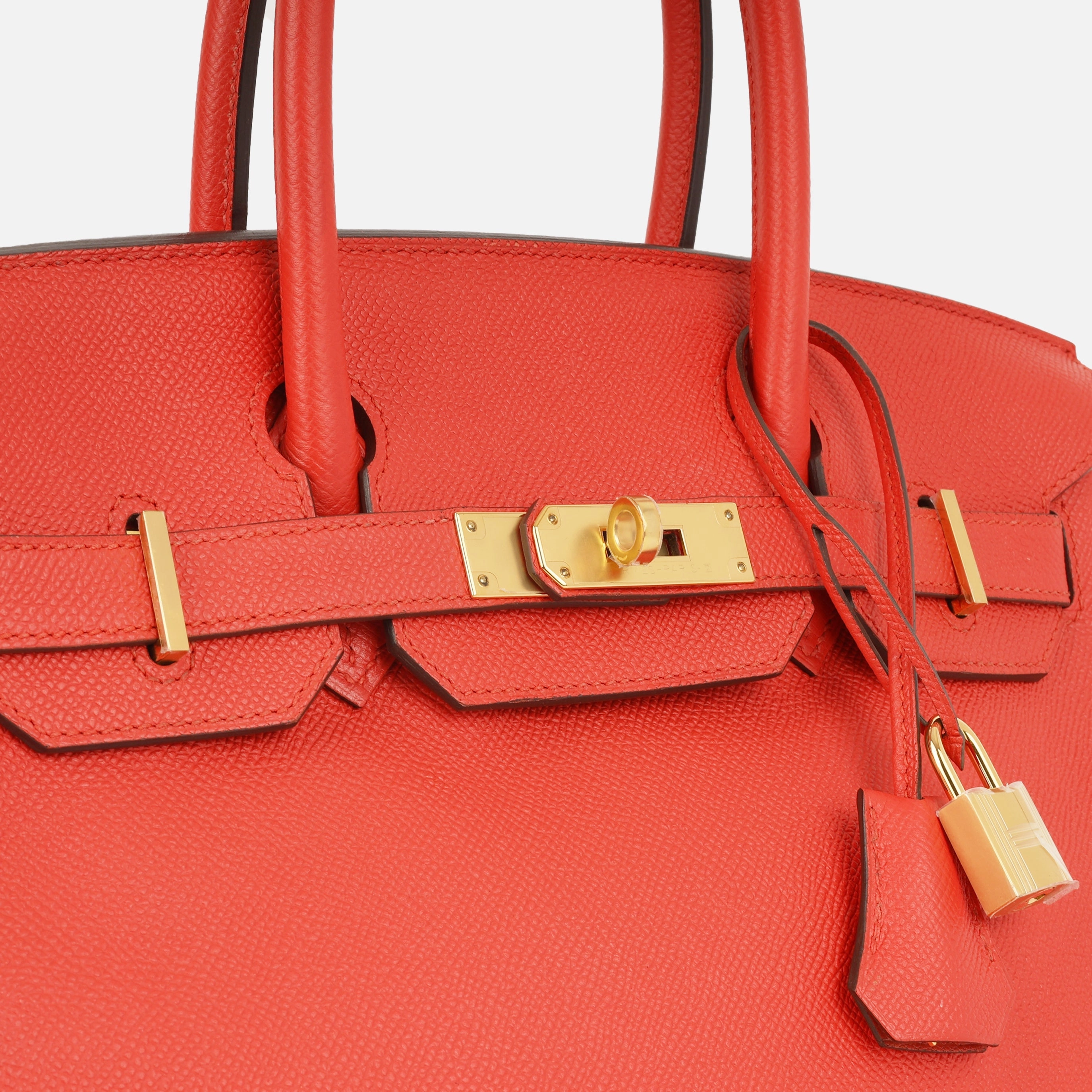 Herms Birkin 30 - Rouge Tomate Epsom