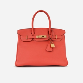 Herms Birkin 30 - Rouge Tomate Epsom