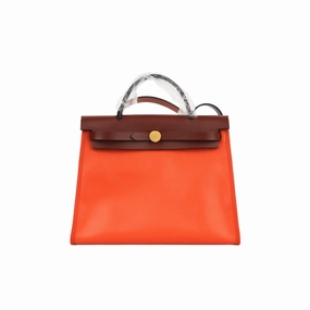 Herms Herbag 31 - Orange Mecano (NWT)