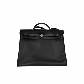 Herms Herbag 39 - Noir Hunter / Noir Berline Toile