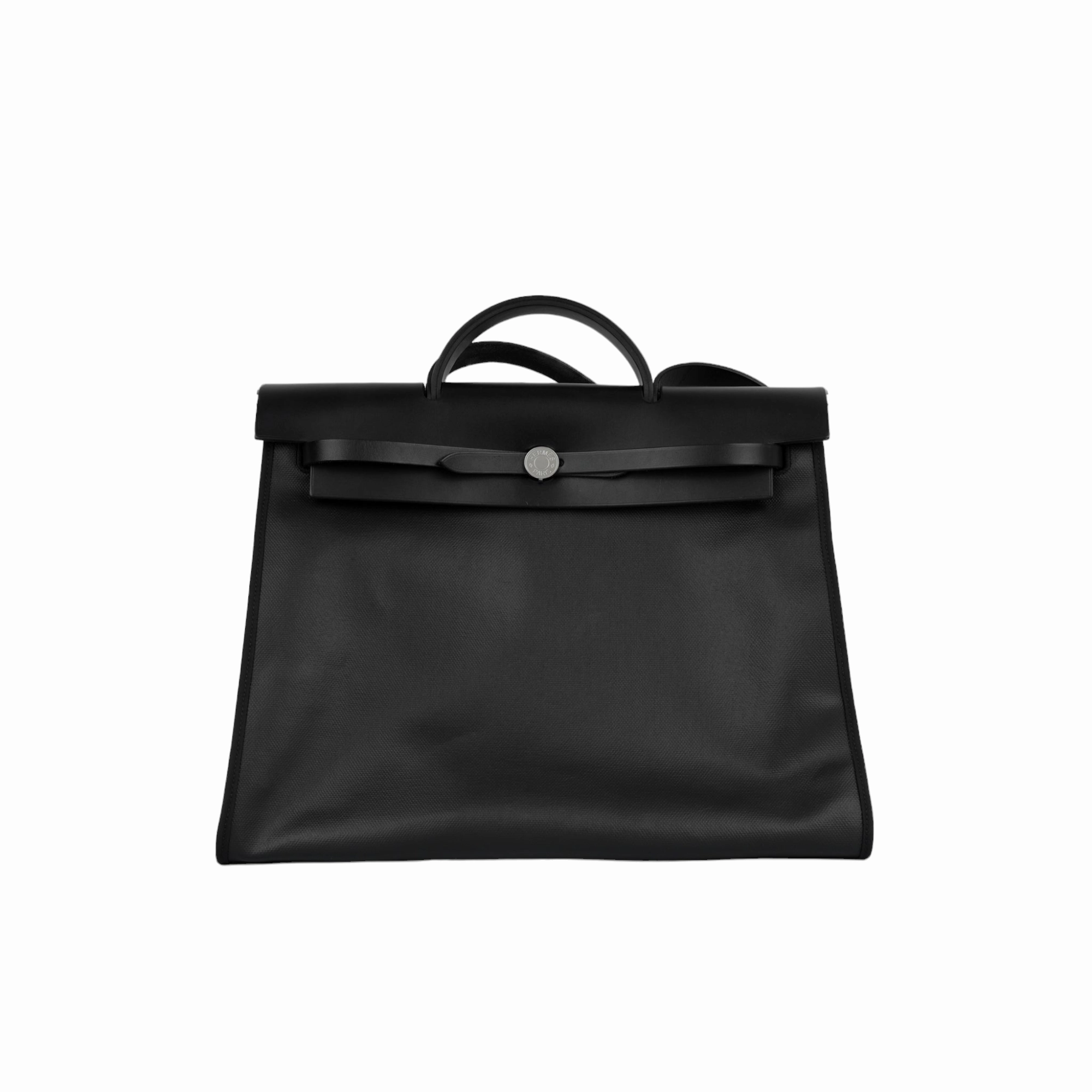 Herms Herbag 39 - Noir Hunter / Noir Berline Toile