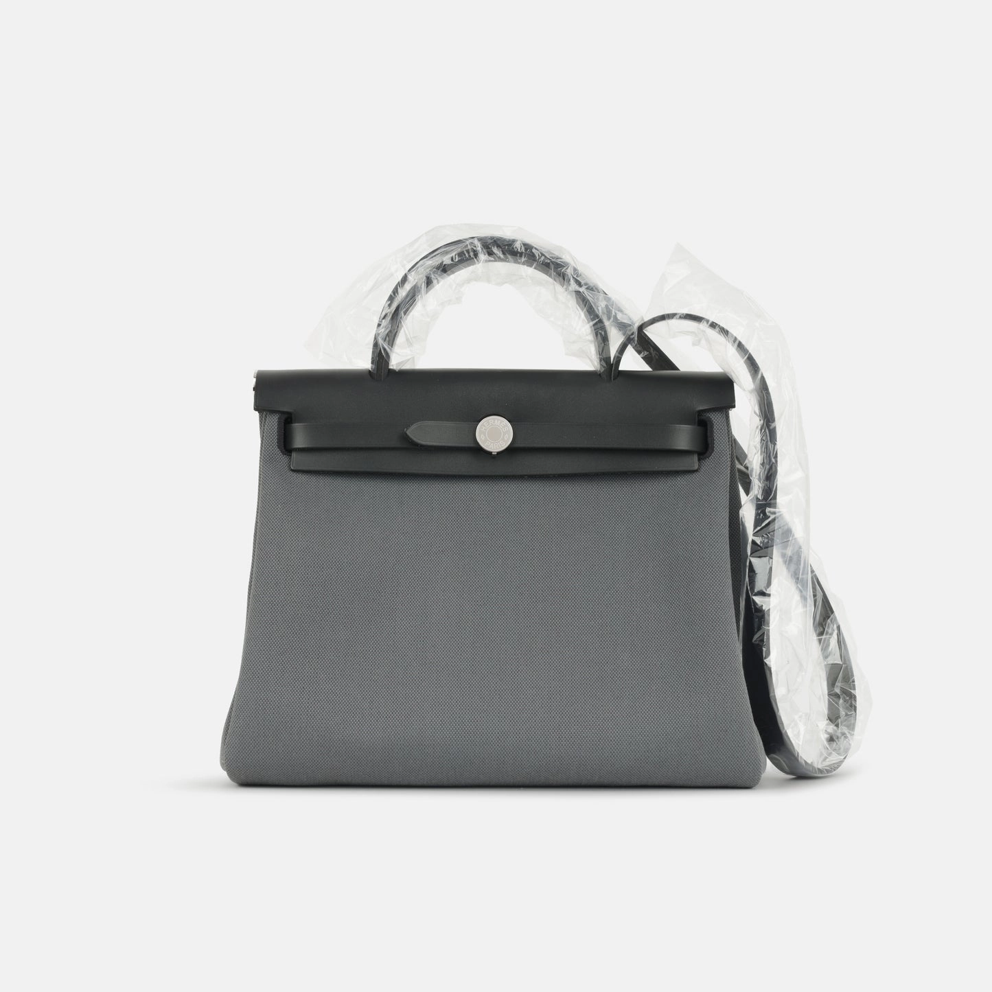 Herms Hermes - Herbag 31 - Ardoise Toile / Noir Hunter PHW - Brand New - 2024