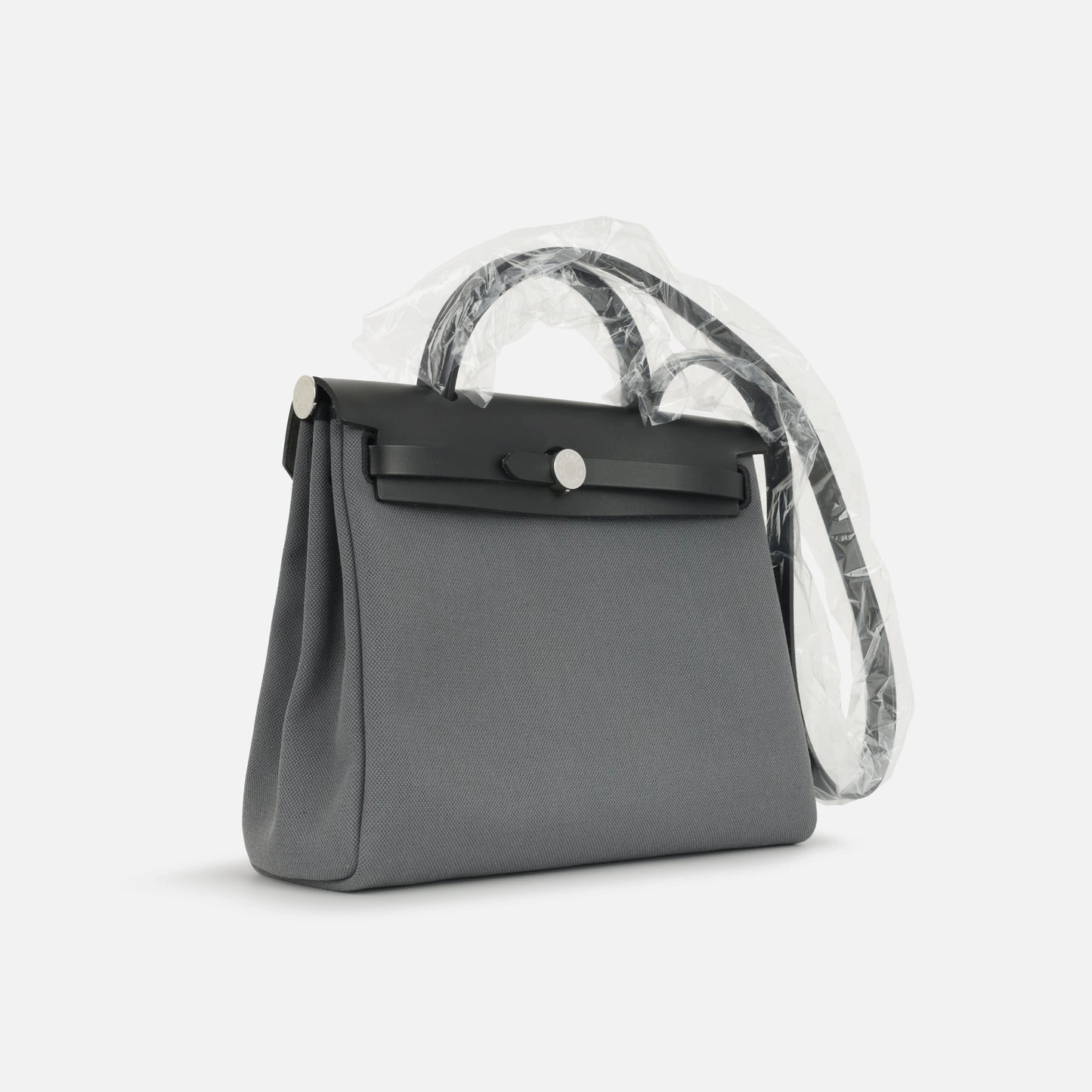 Herms Hermes - Herbag 31 - Ardoise Toile / Noir Hunter PHW - Brand New - 2024