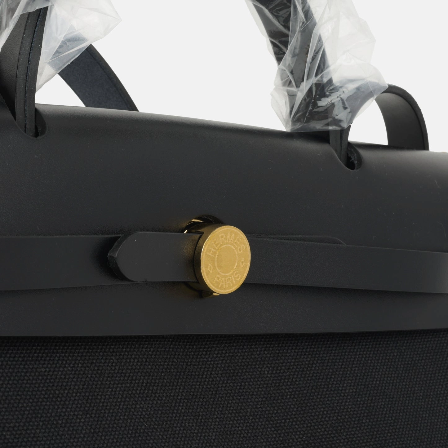 Herms Hermes Herbag 31 - Noir Canvas / Hunter GHW - Brand New - 2024
