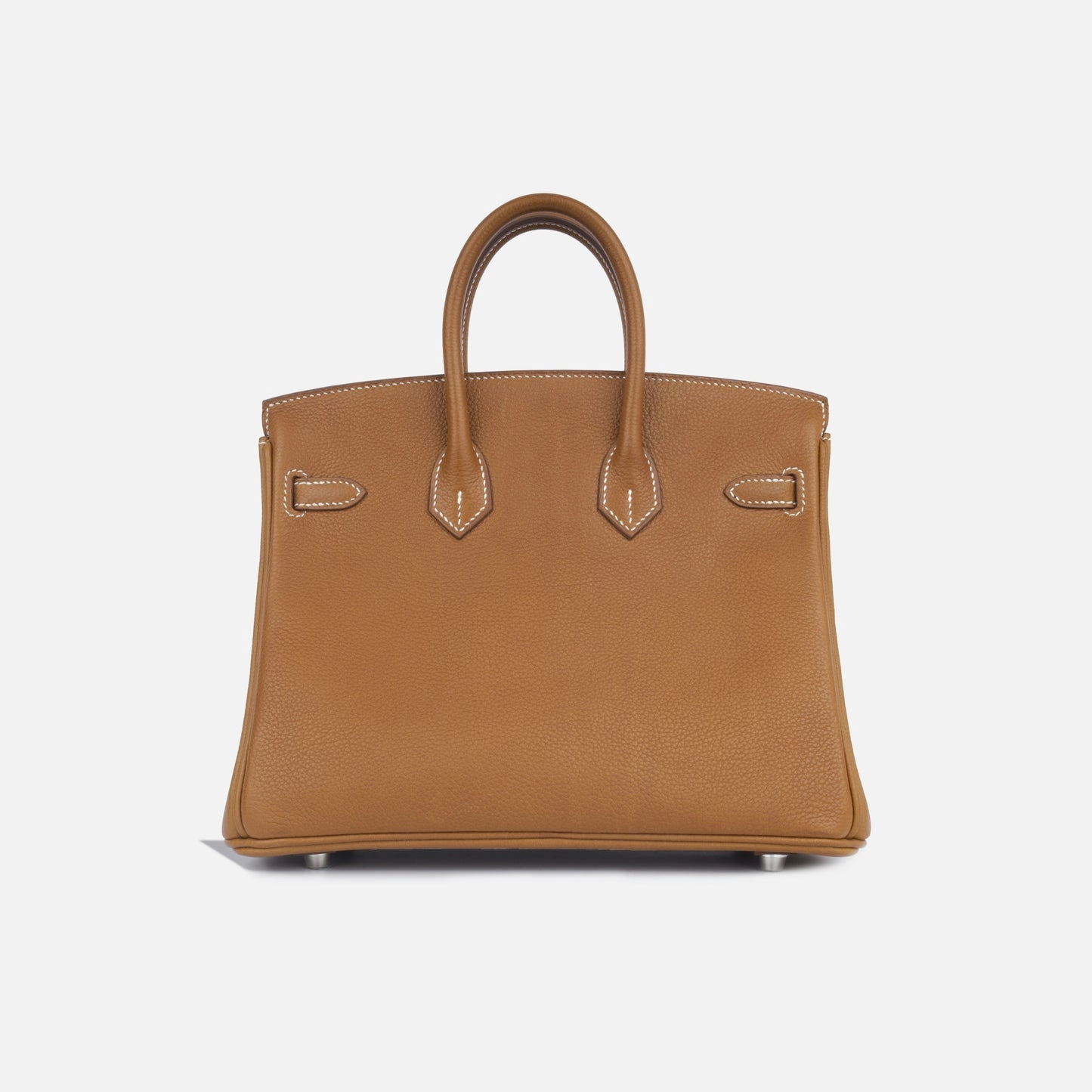 Herms Herms - Birkin 25 - Fauve Barenia Faubourg PHW - Brand New