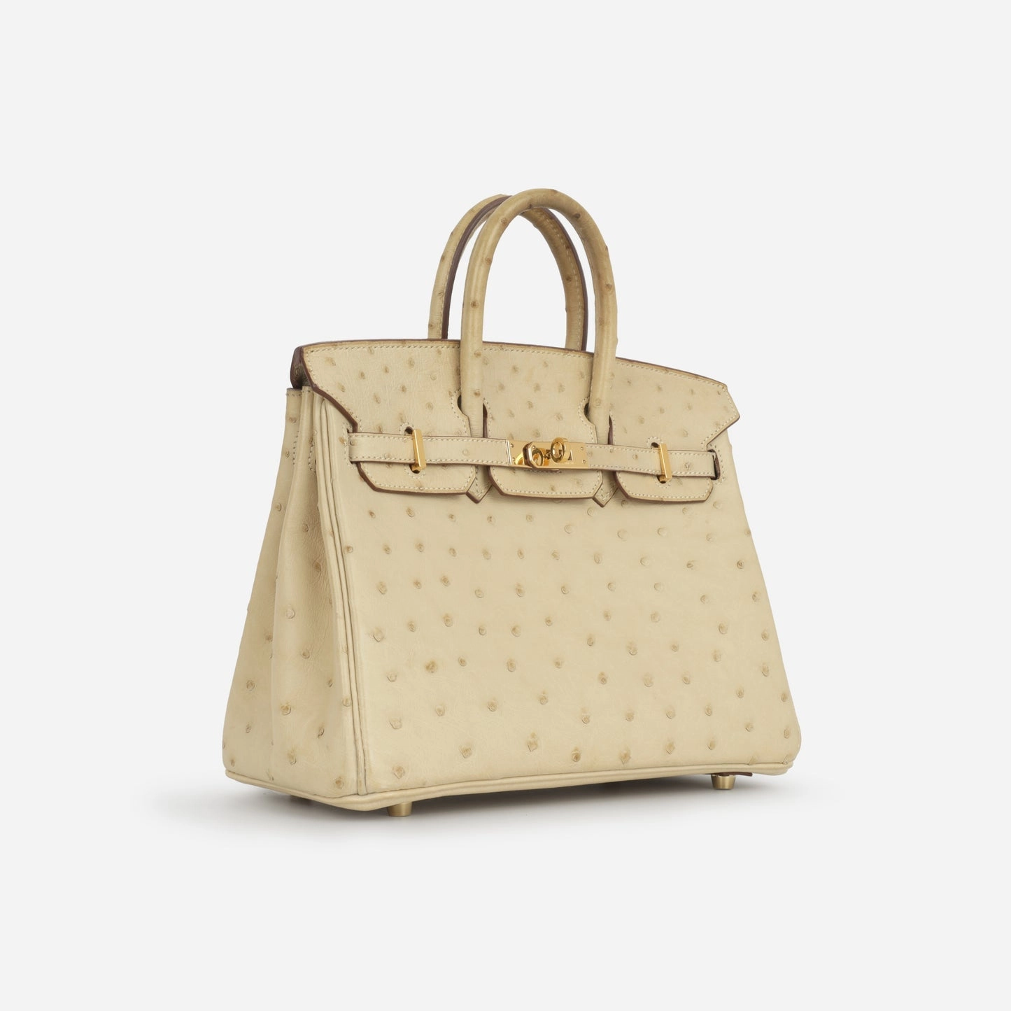 Herms Herms - Birkin 25 - Parchemin Ostrich GHW - 2010 - Pre-Loved