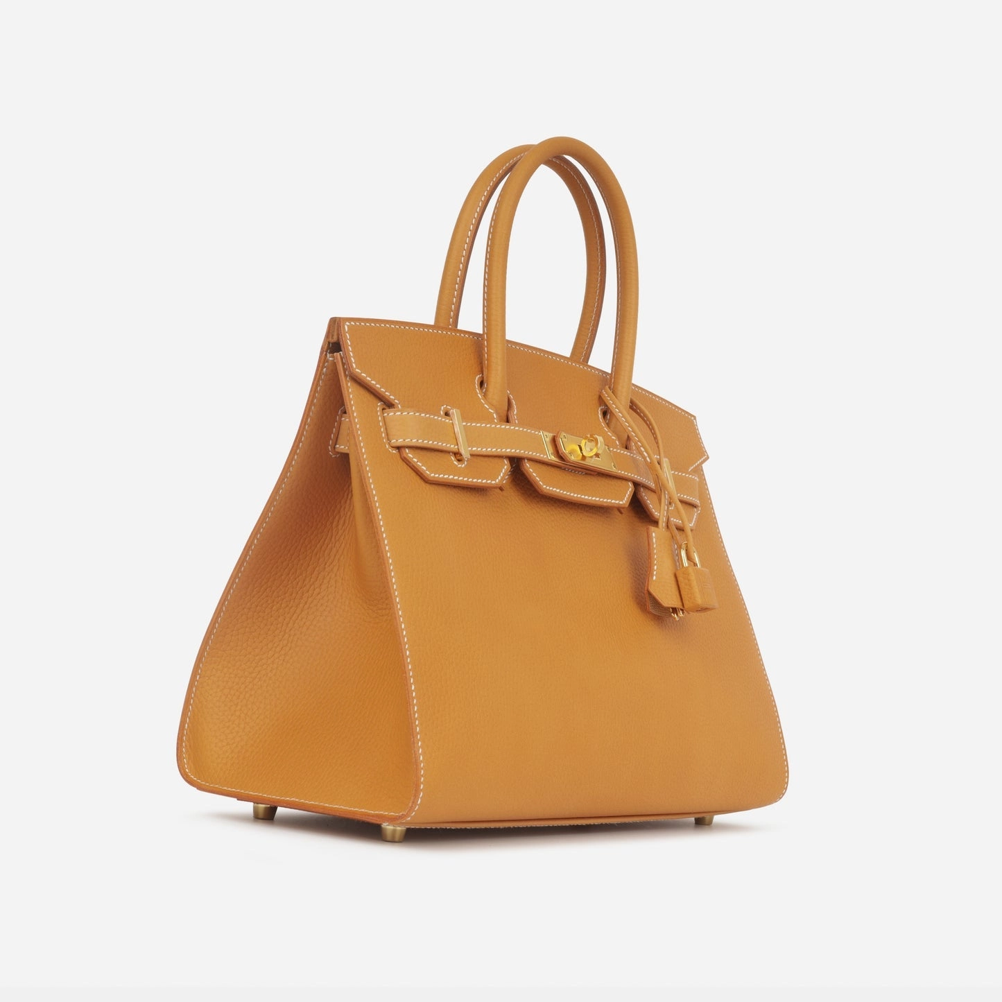 Herms Herms - Birkin 30 - Naturel Sable Vache Naturelle Grainee GHW - Brand New