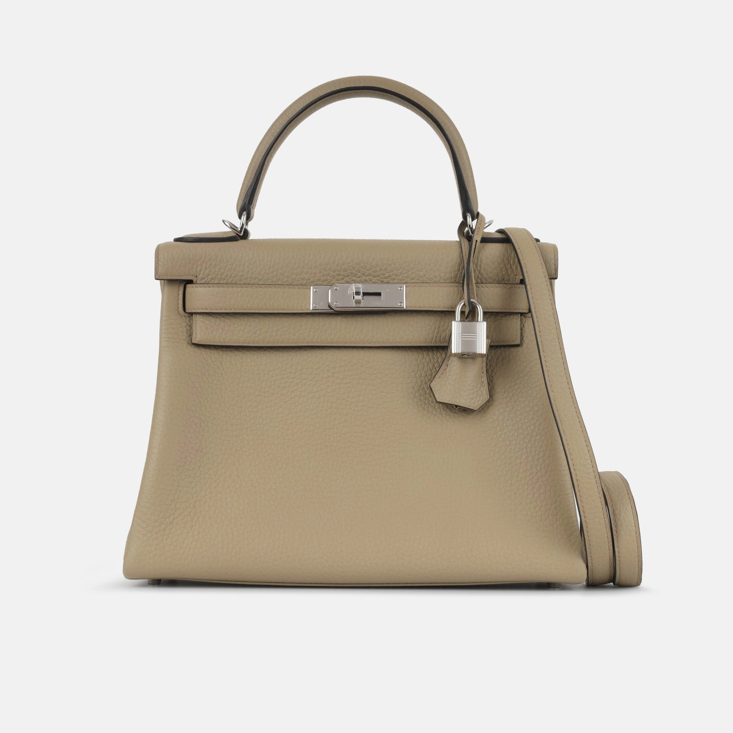 Herms Herms - Kelly 28 - Beige Marfa PHW - Brand New - 2023 (NWT)
