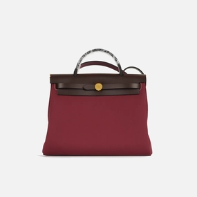 Herms Herms Herbag 31 - Rubis / Rouge Sellier