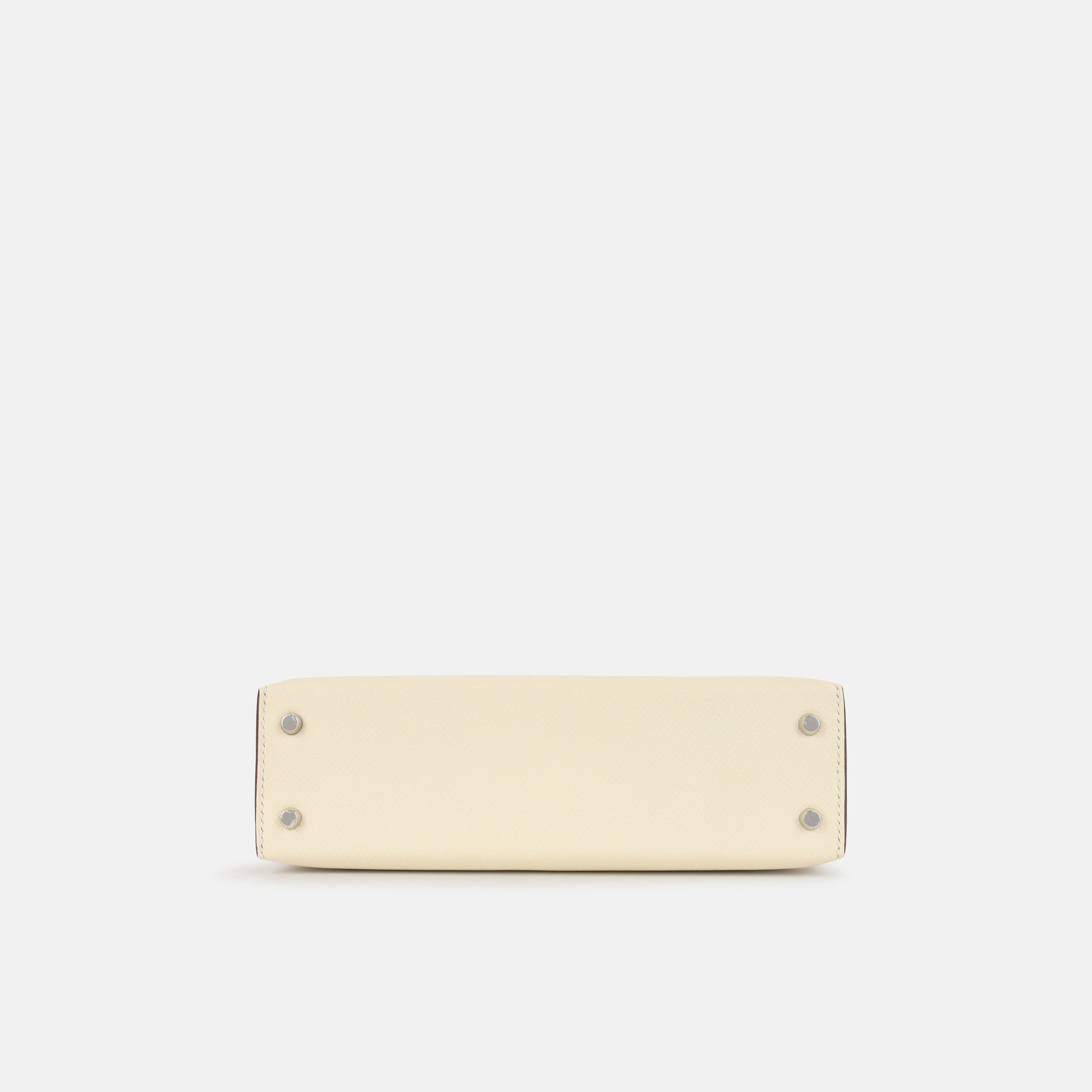 Herms HSS Mini Kelly - Nata / Jaune Poussin / Sesame (NWT)