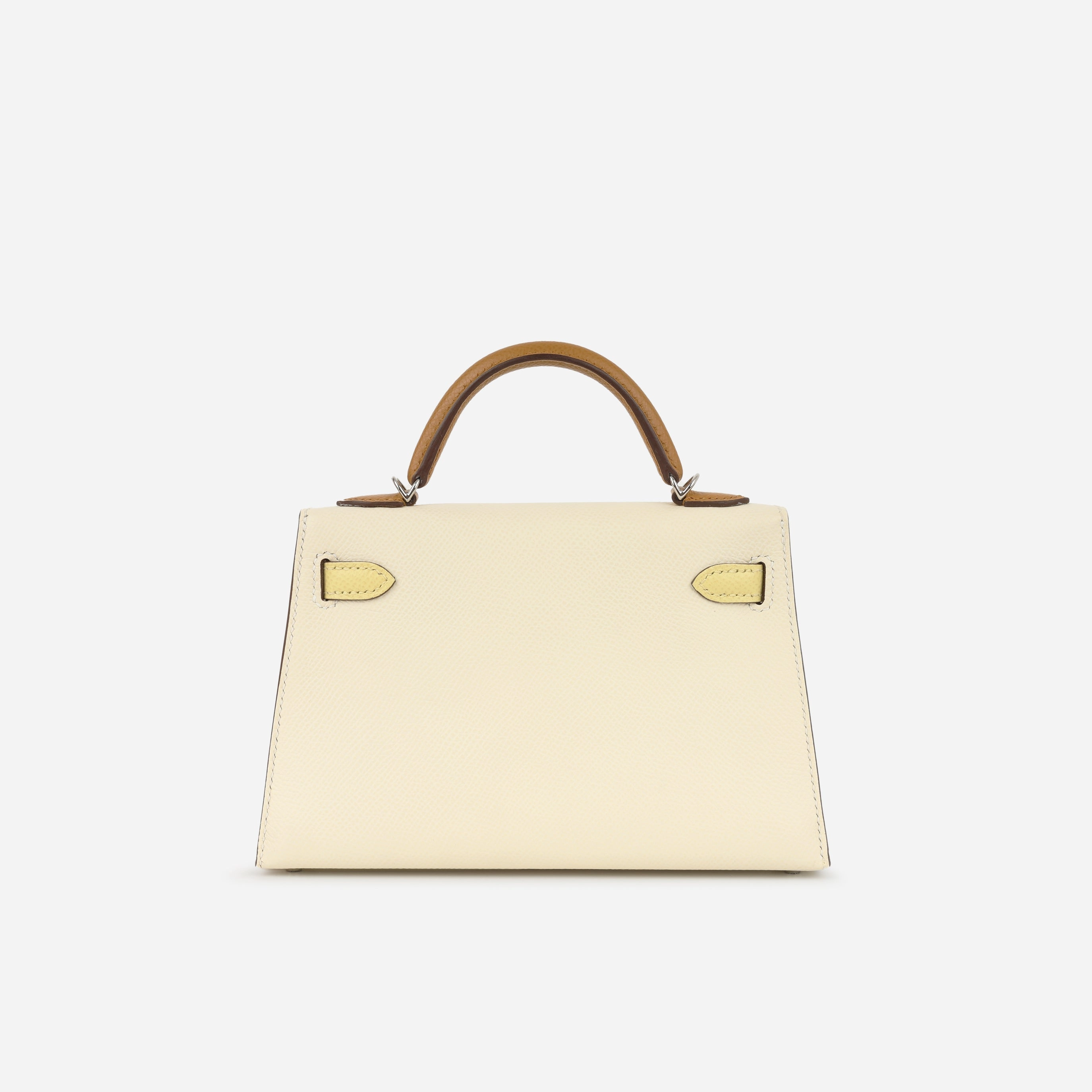 Herms HSS Mini Kelly - Nata / Jaune Poussin / Sesame (NWT)