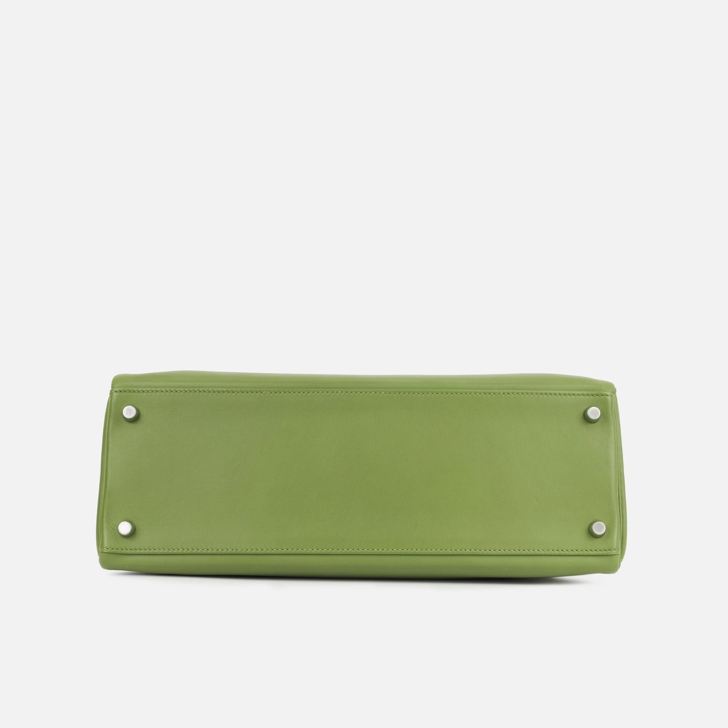 Herms Kelly 35 - Vert Anis Swift Palladium