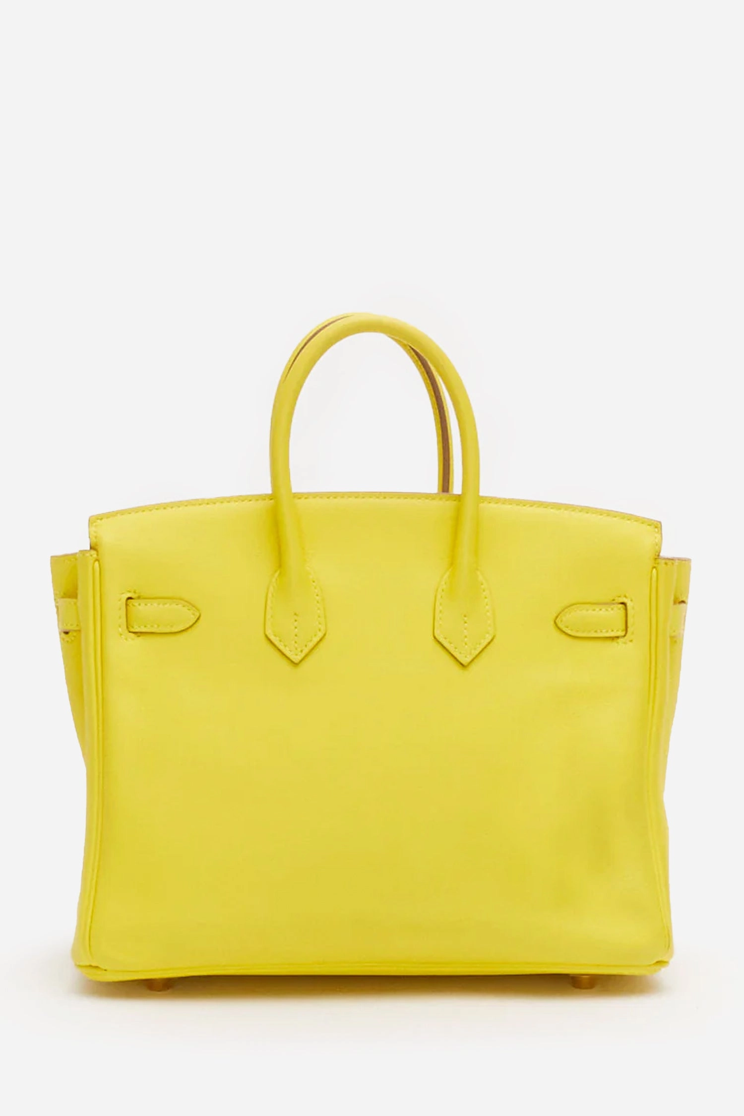 Herms Lime Green Swift Leather Birkin 25