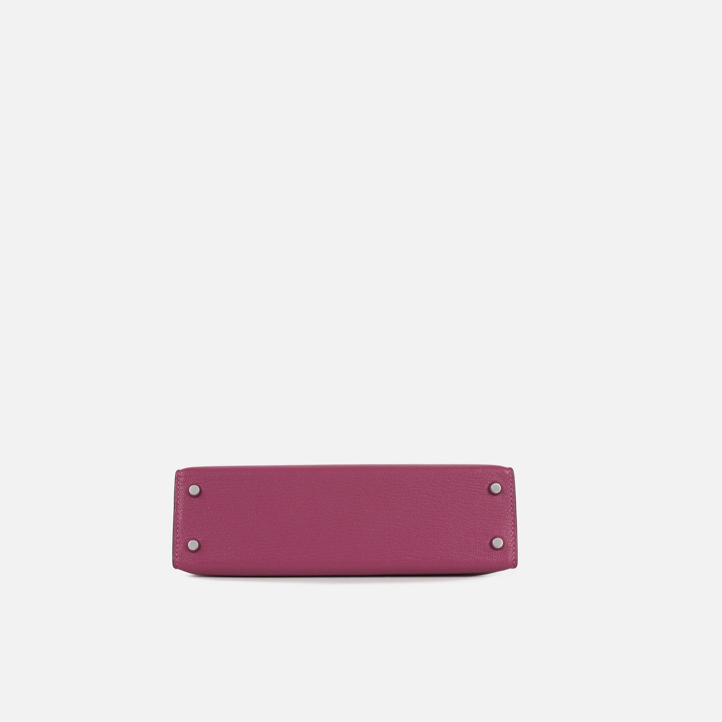Herms Mini Kelly 20 - Rose Pourpre Chevre Palladium