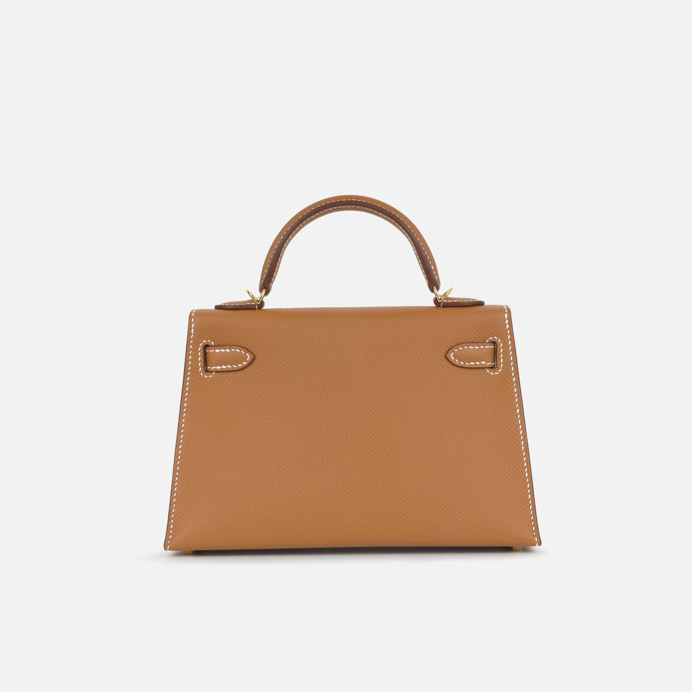 Herms Mini Kelly - Gold Epsom