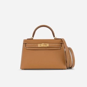 Herms Mini Kelly - Gold