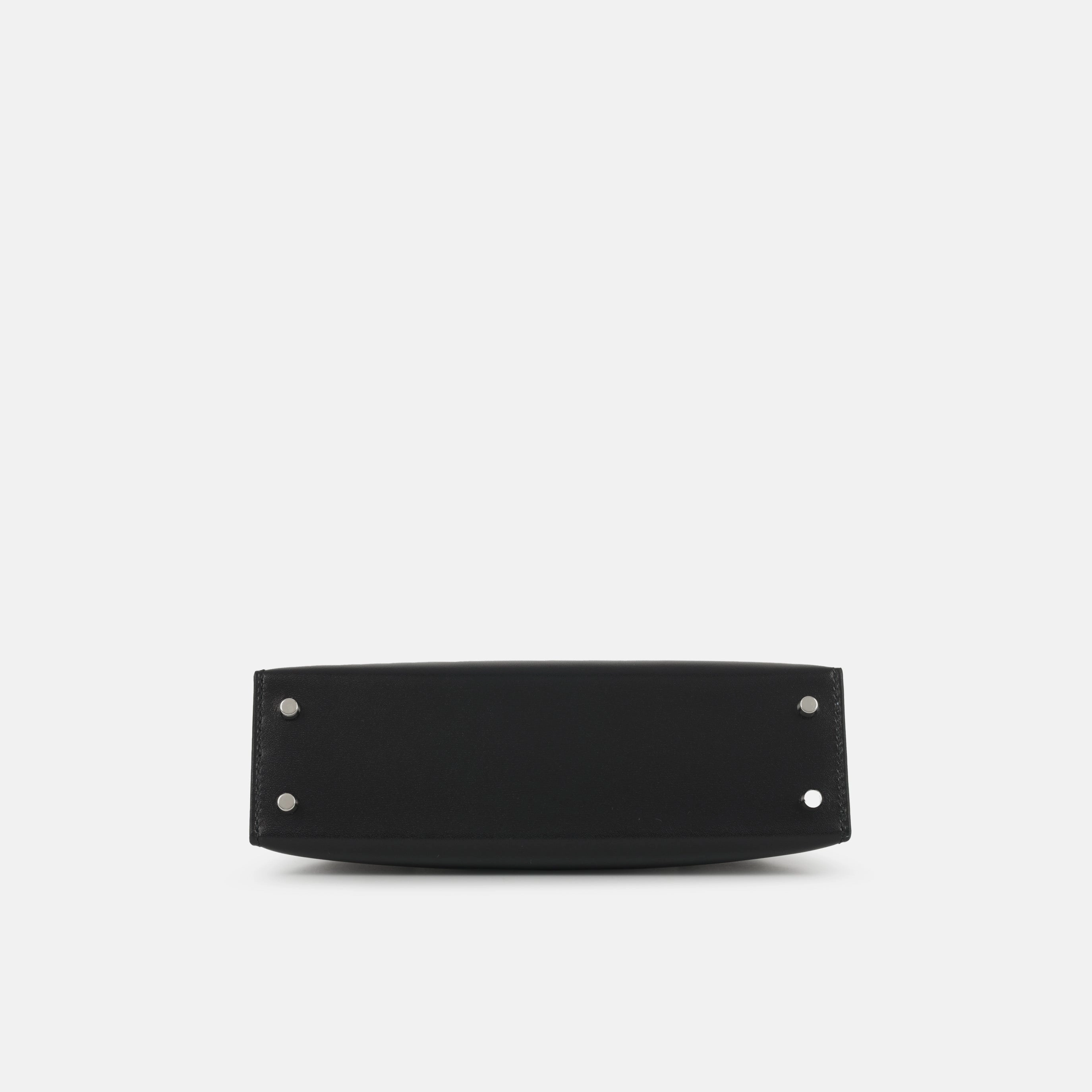 Herms Mini Kelly - Noir Box Calf