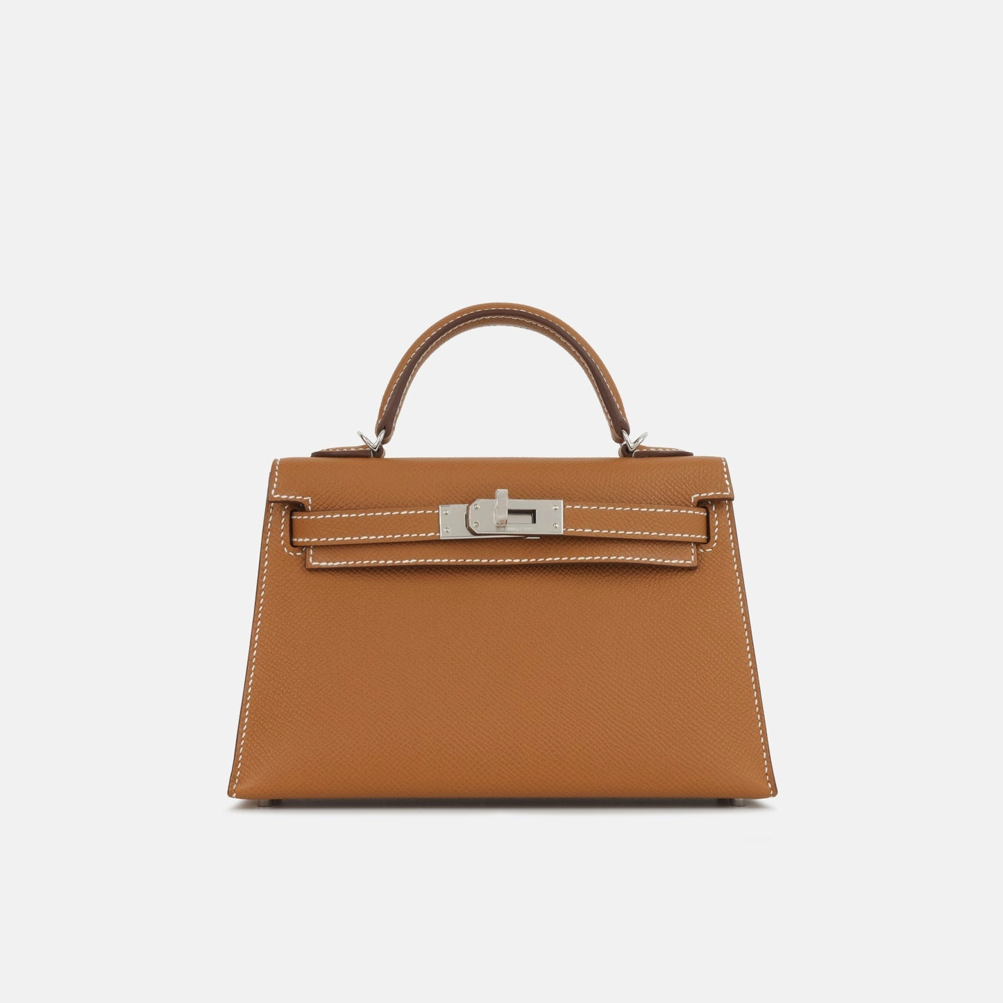 Herms Mini Kelly Gold Epsom PHW (NWT)