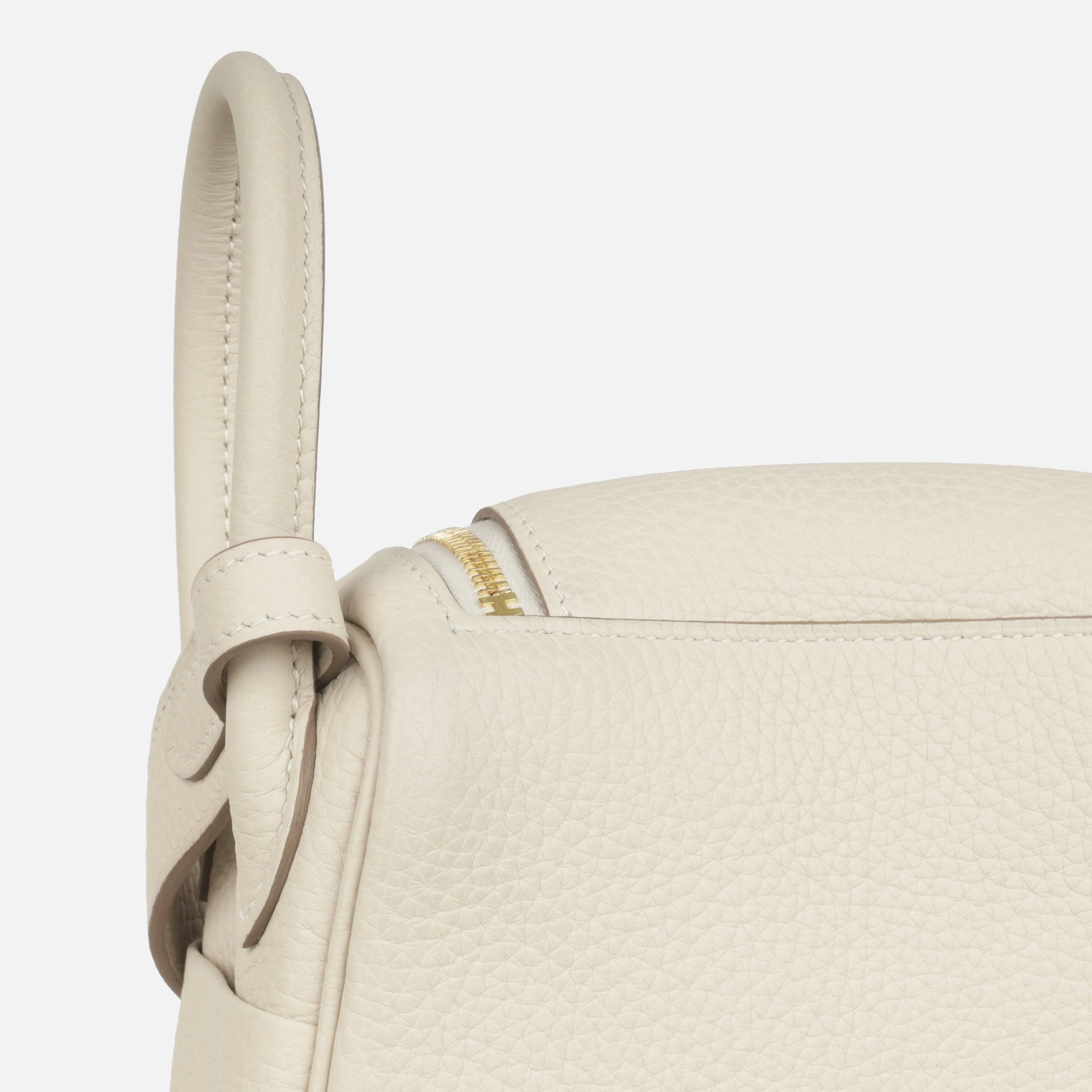 Herms Mini Lindy - Craie (NWT)