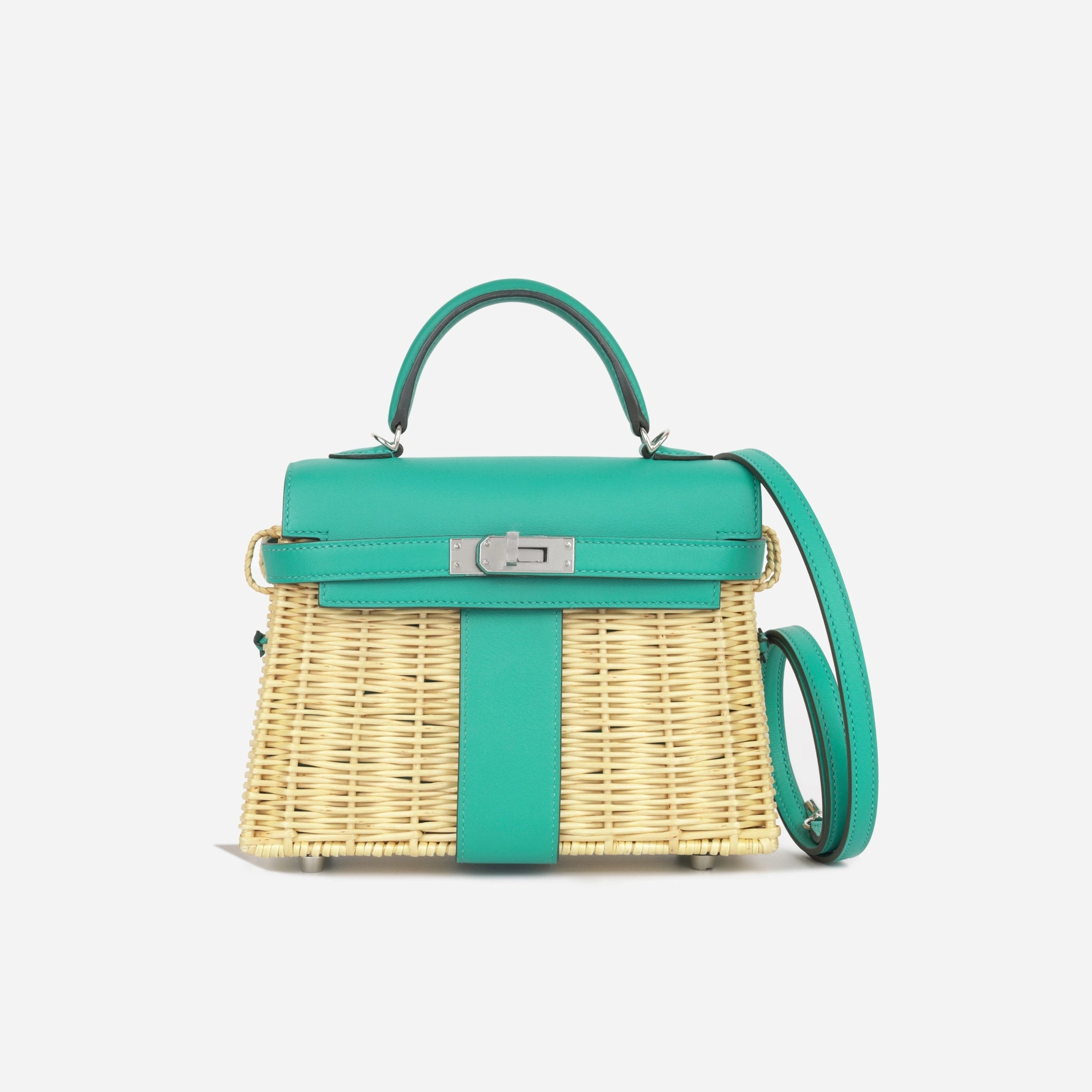 Herms Picnic Mini Kelly (NWT)
