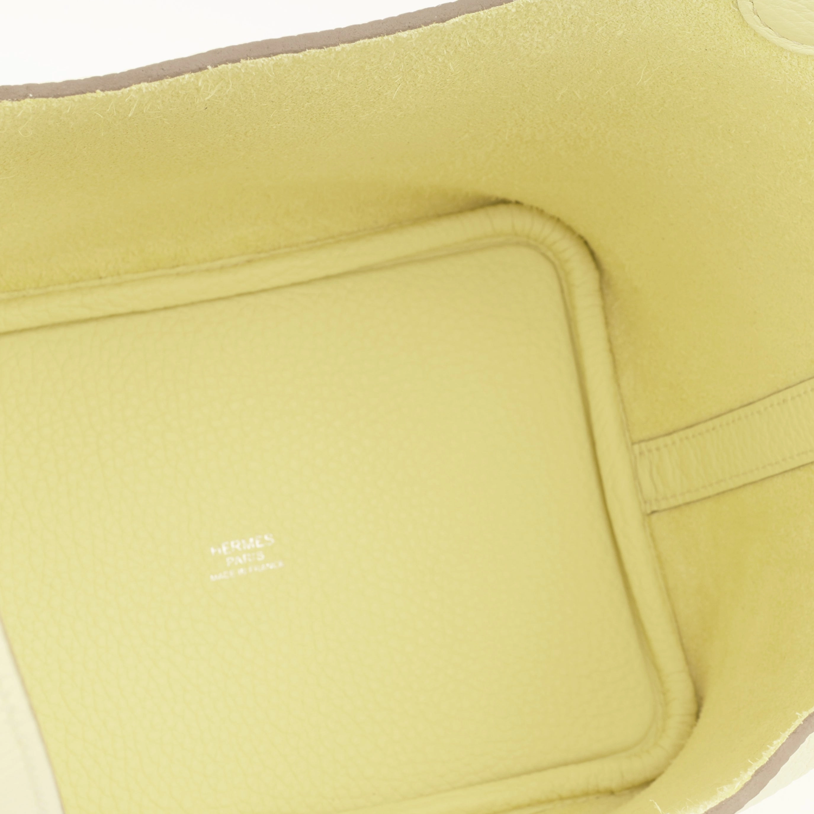 Herms Picotin 18 - Jaune Milton