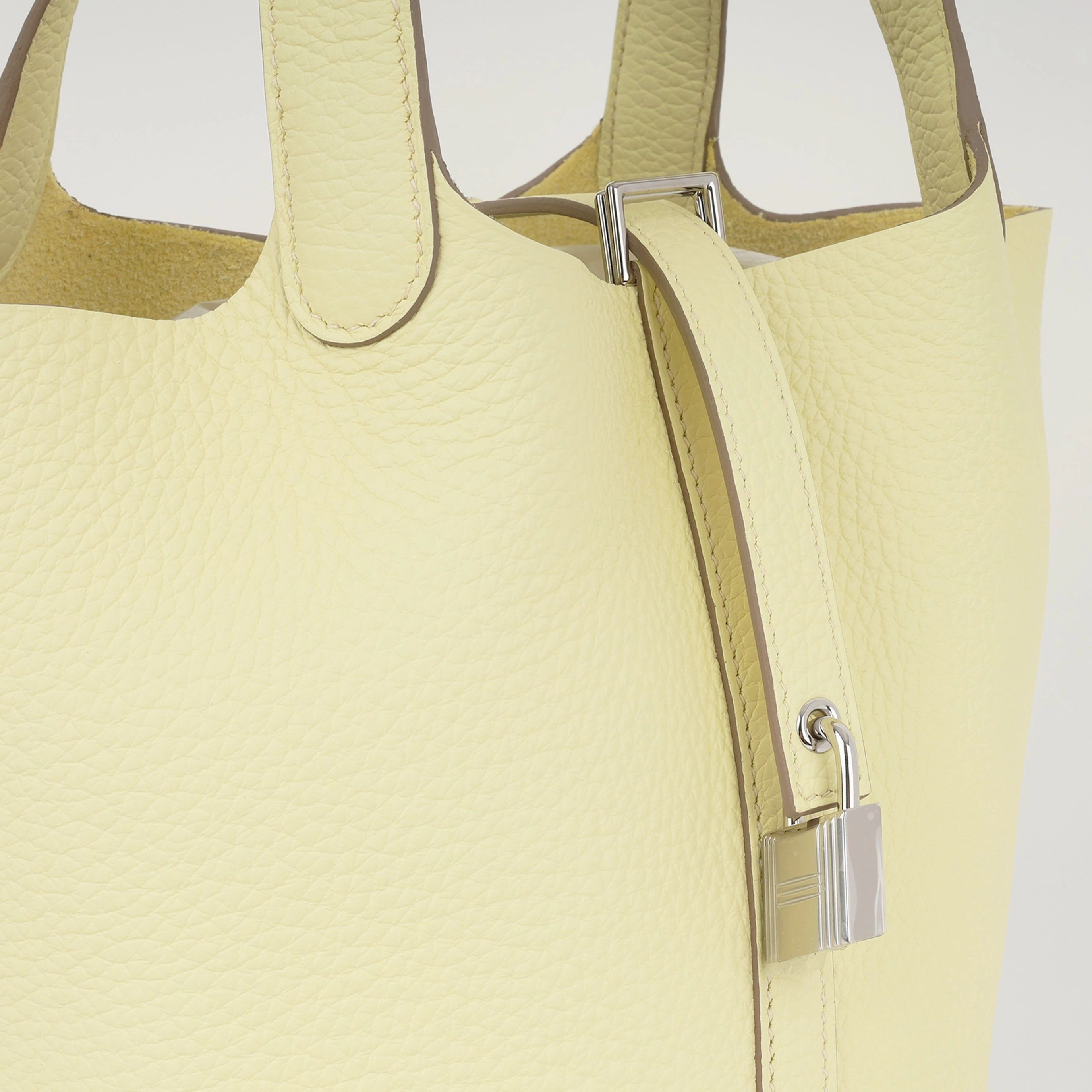 Herms Picotin 18 - Jaune Milton