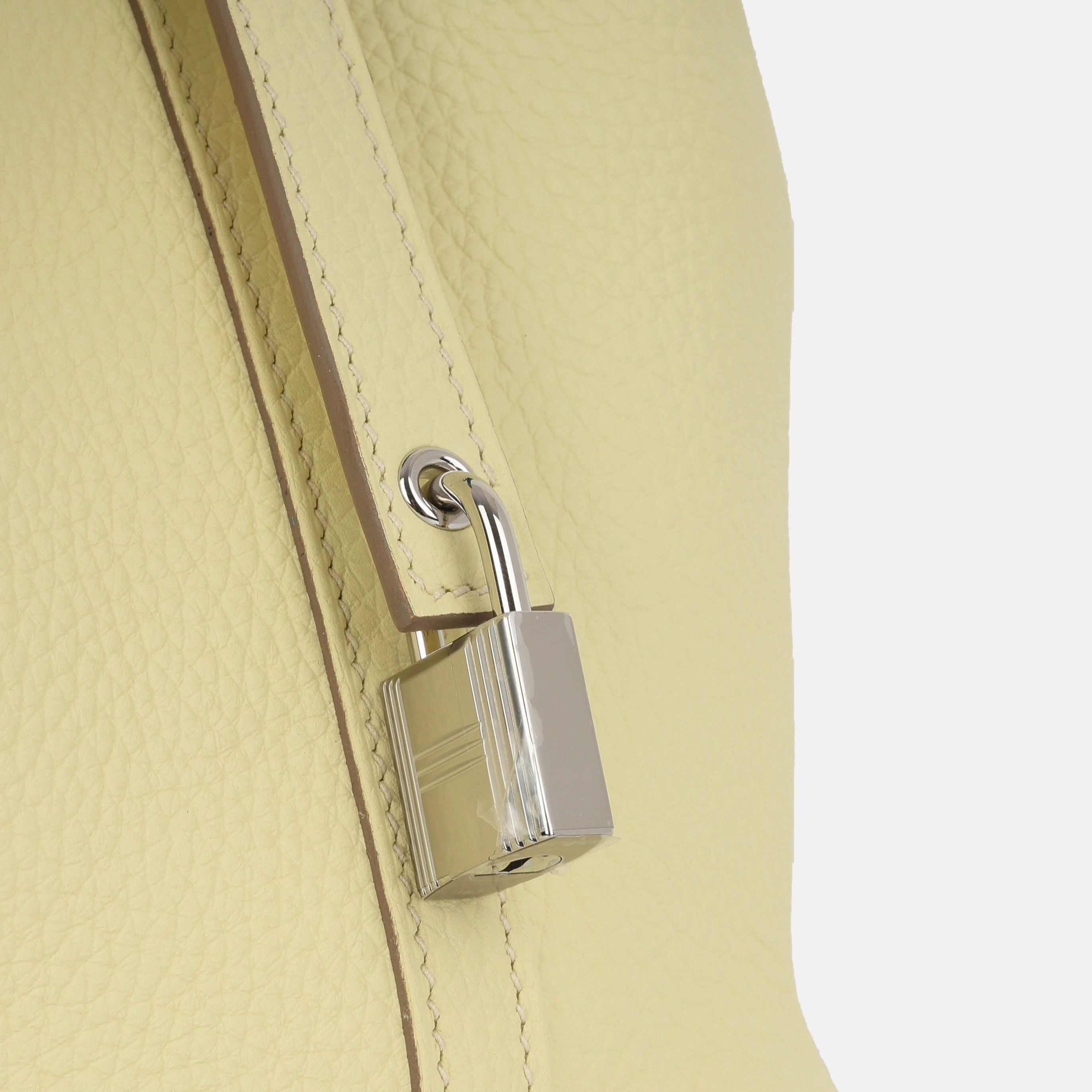 Herms Picotin 18 Eclat - Jaune Milton / Vert Vertigo