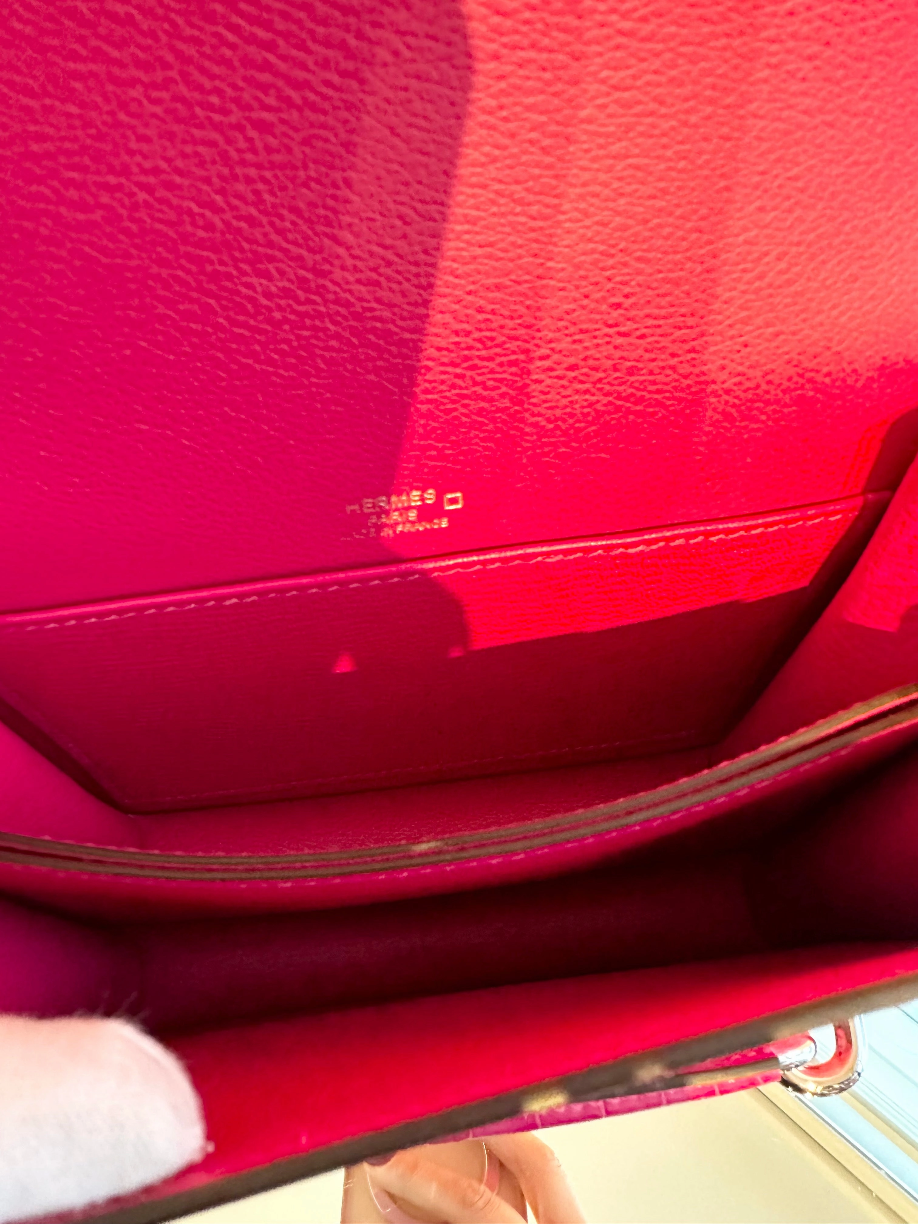 HERMS Sac Roulis Mini Leather Bag