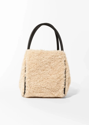 Hollace Shearling Mini Tote