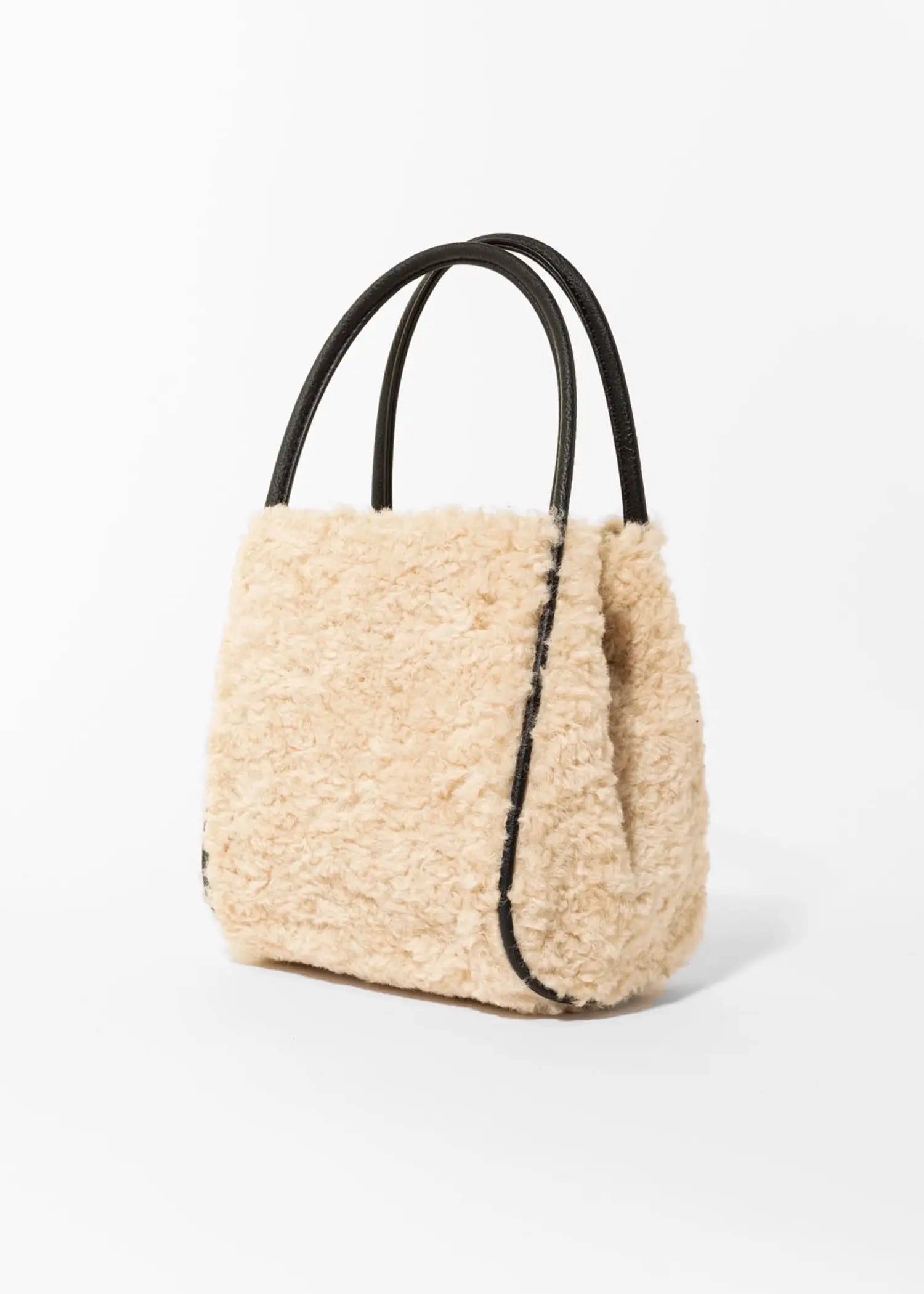 Hollace Shearling Mini Tote