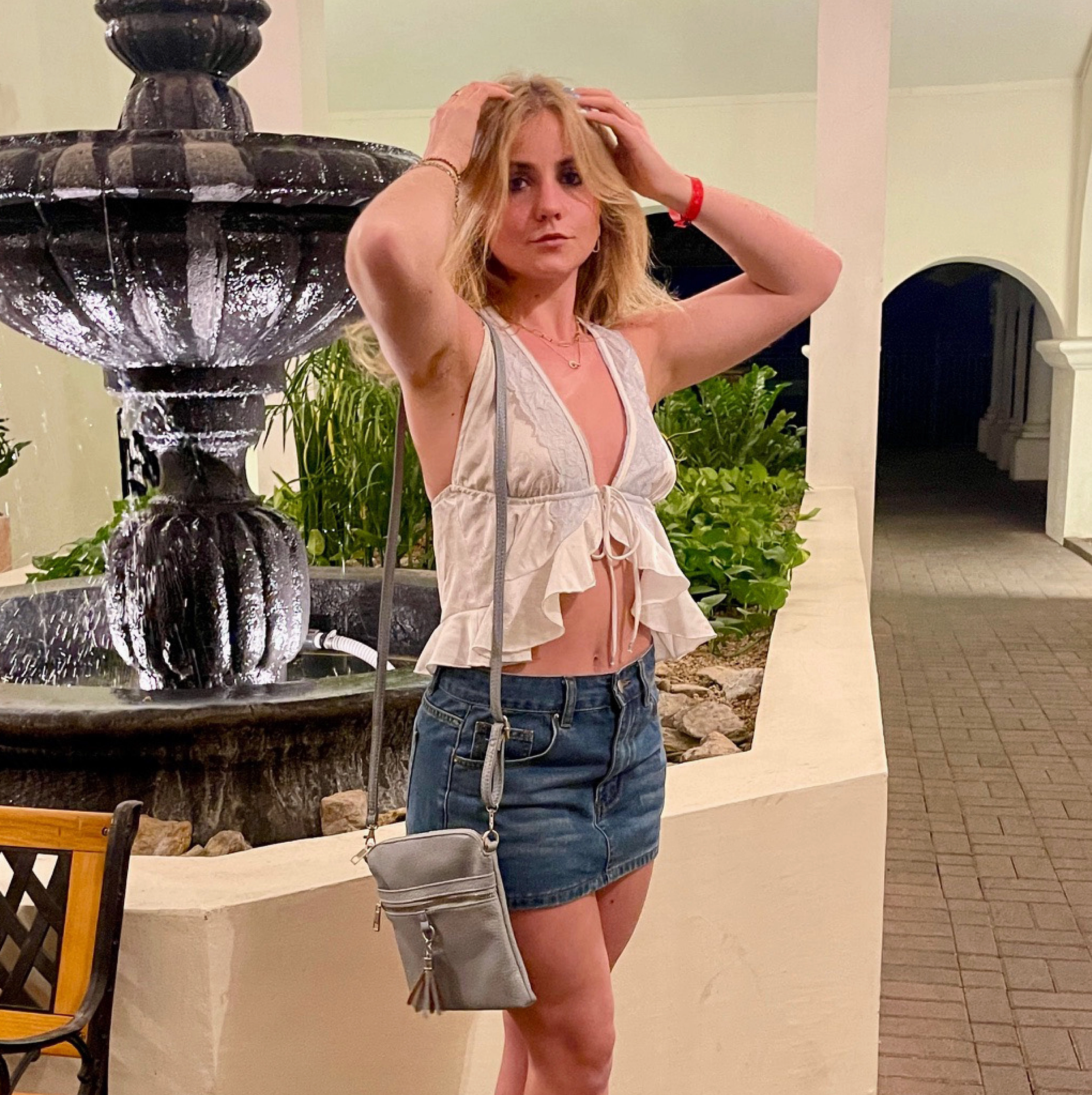 Holly Tassel Front Crossbody