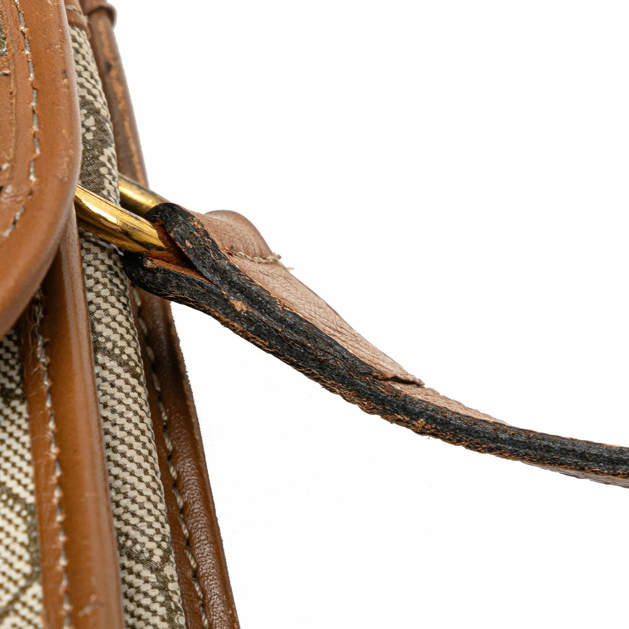 Honeycomb Coated Canvas Crossbody