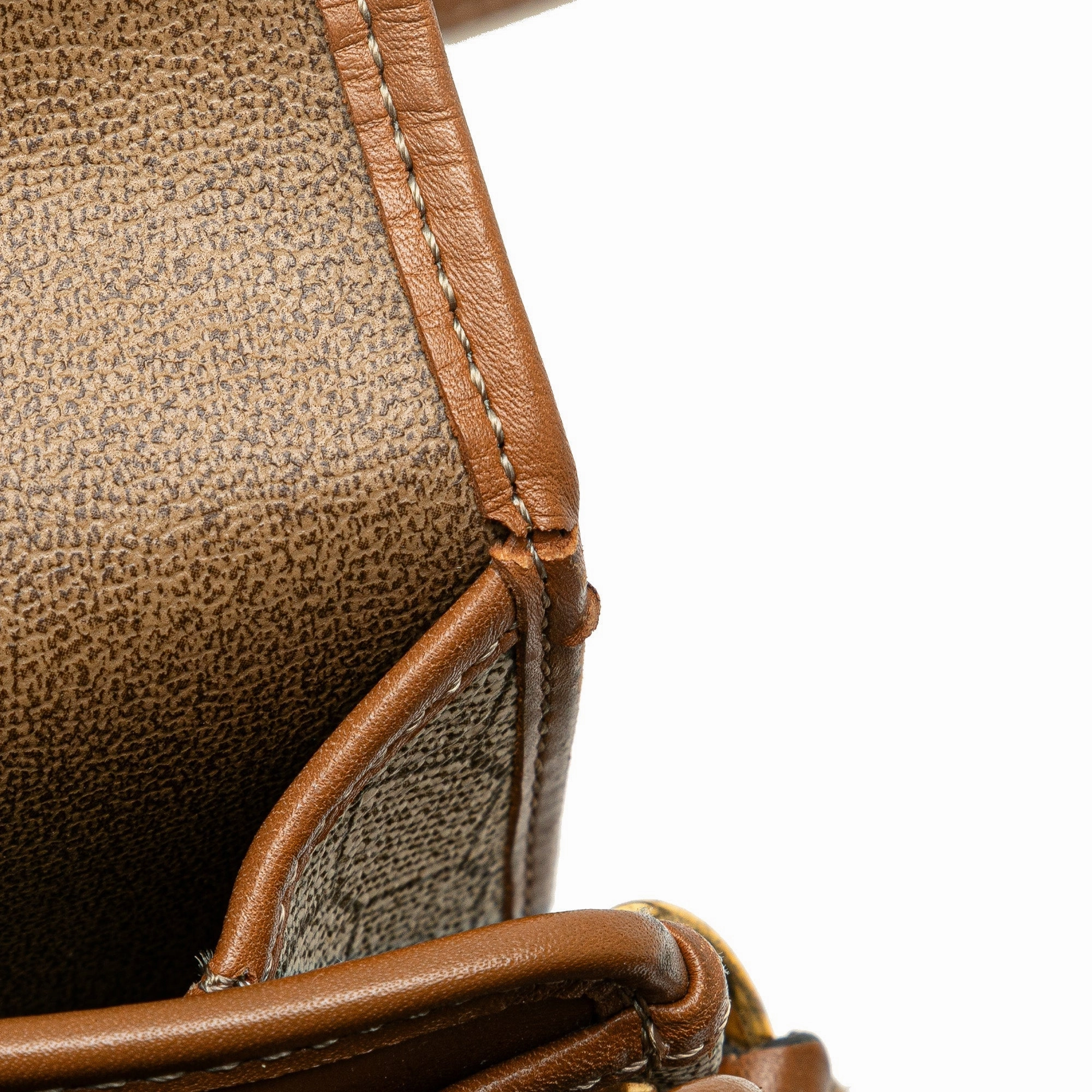 Honeycomb Coated Canvas Crossbody