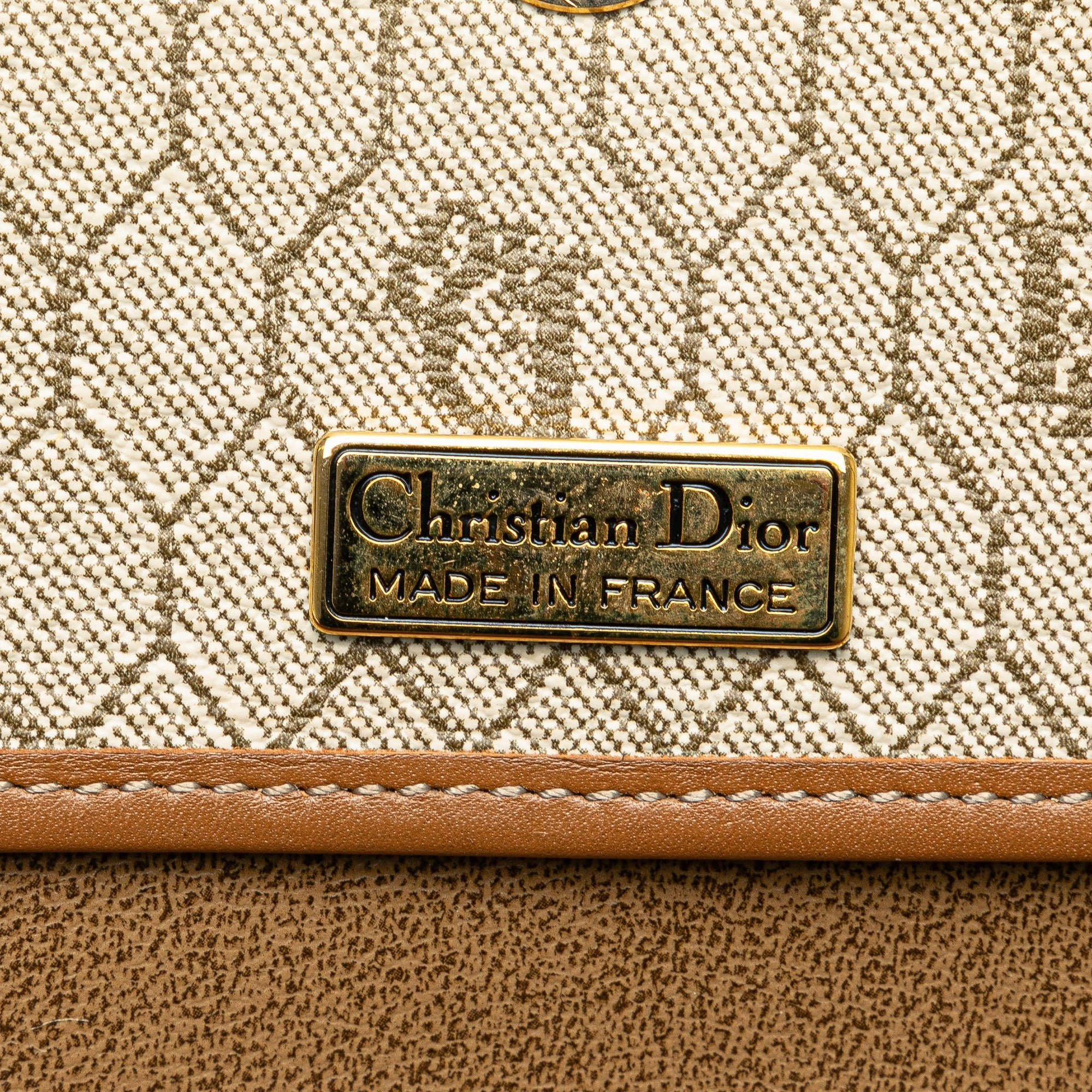 Honeycomb Coated Canvas Crossbody