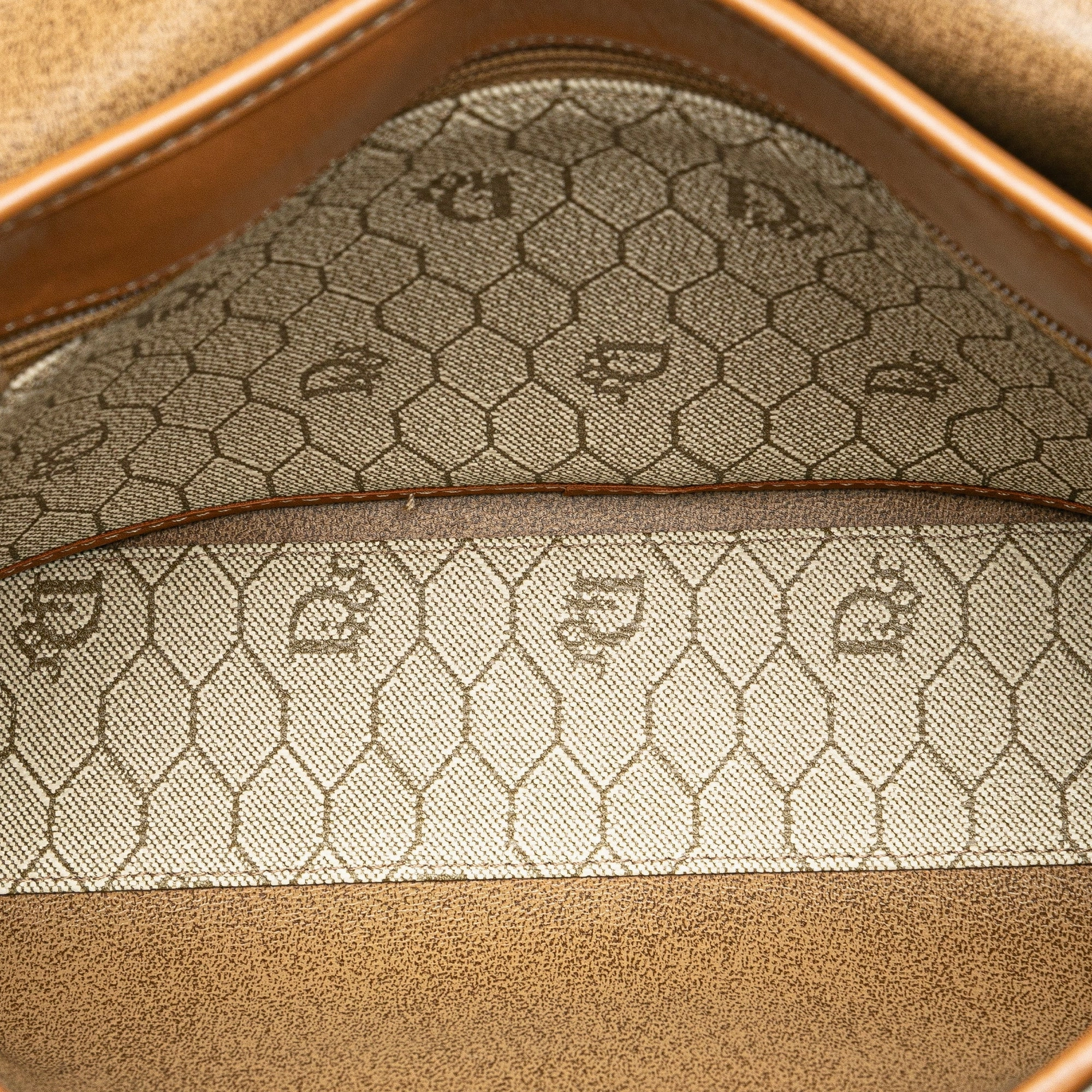 Honeycomb Coated Canvas Crossbody
